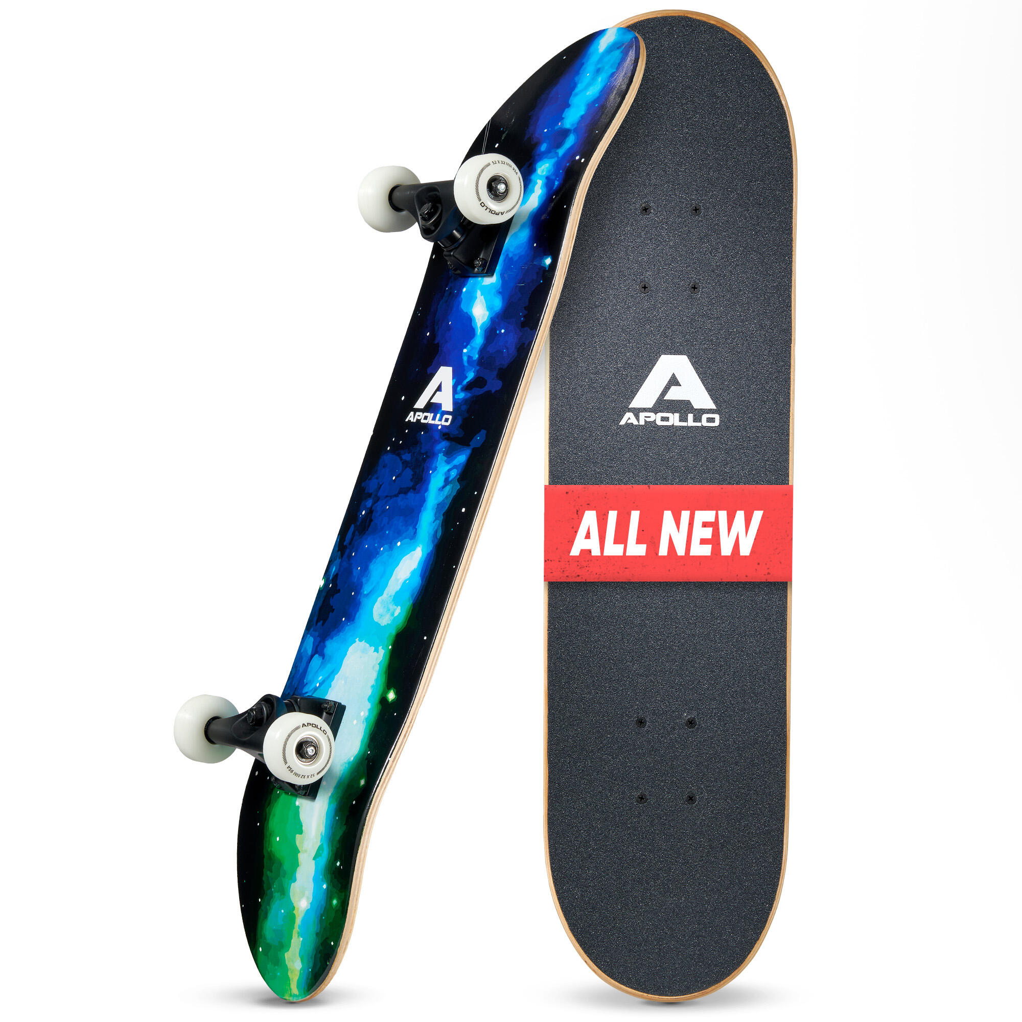 Skateboard 7-lagiges Skateboard Deck, Medium Concave, ABEC-7 Kugellager 7/7