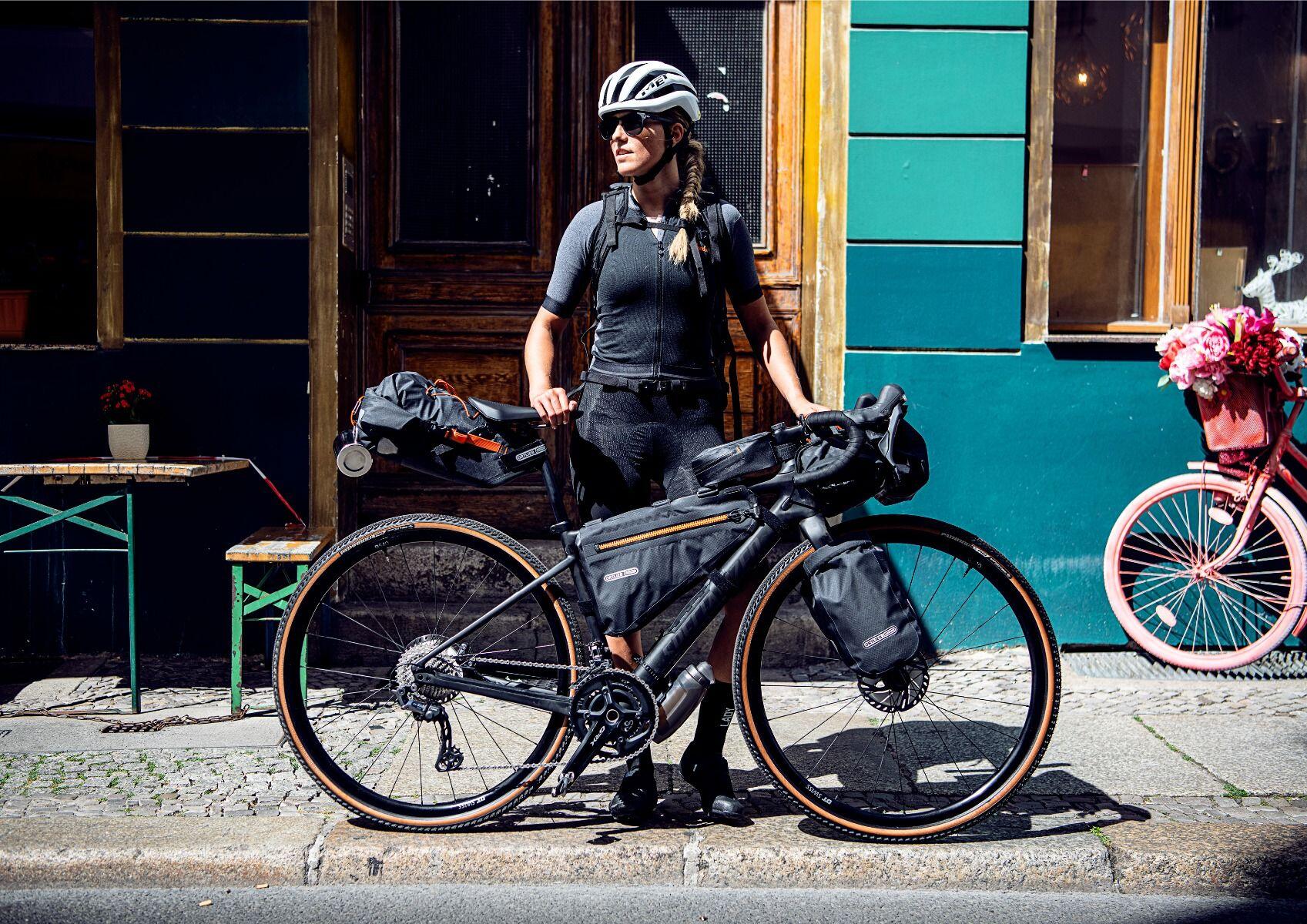 Rámová brašna na bikepacking Ortlieb Frame-Pack RC Toptube 4 l Černá 2/5