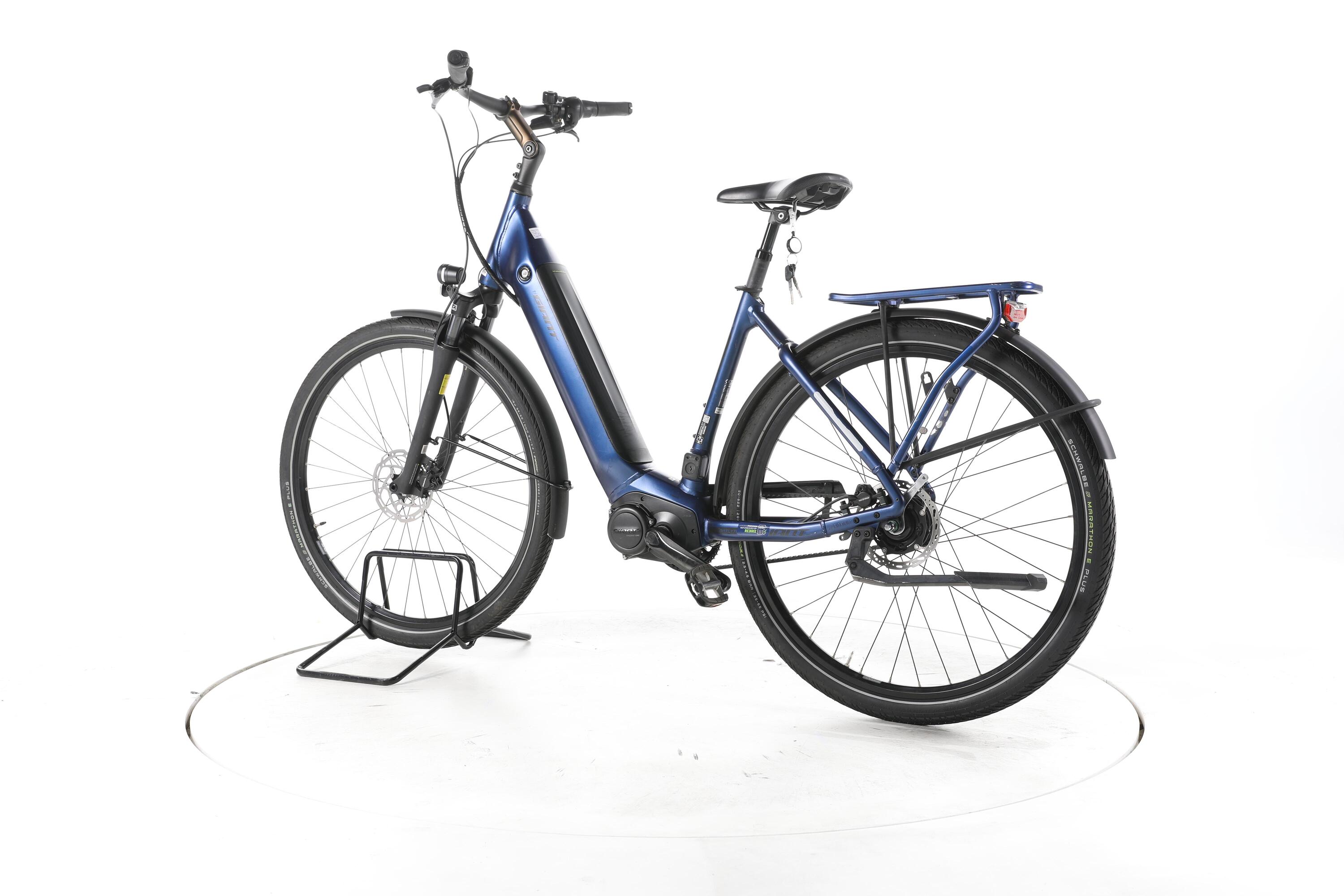 Tweedehands - Giant Dailytour E+ 1D City E-Bike Lage instap - Goed 7/7