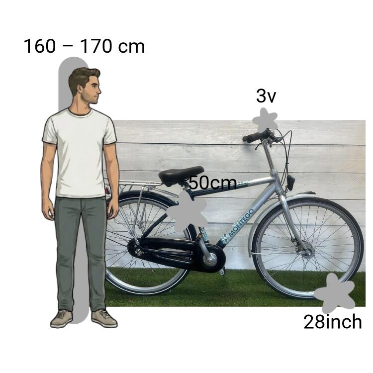 Bicicletta usata Montego College 2/4