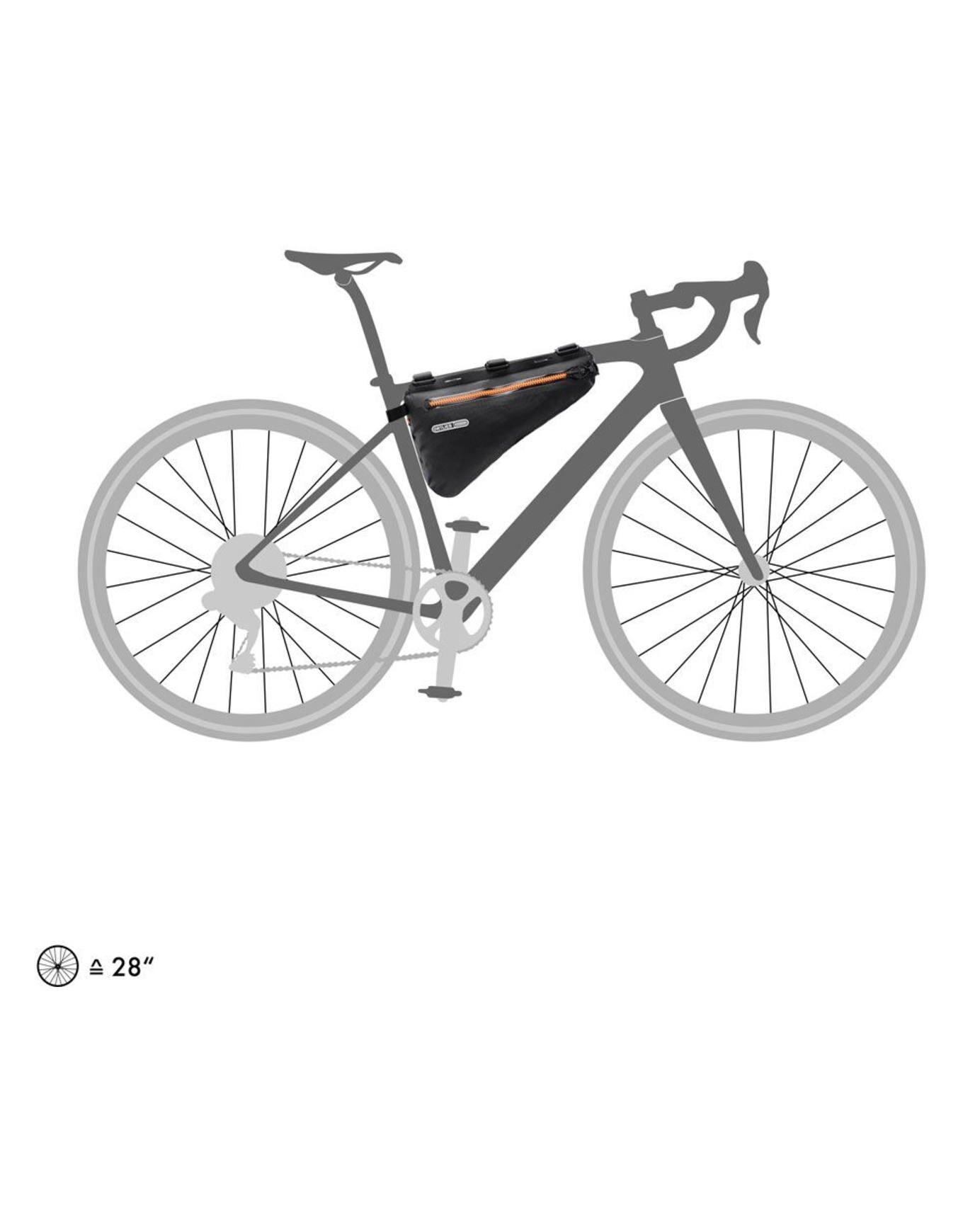 Torba Bike Packing Pod Ramę Ortlieb Frame-Pack Black Matt M 2/5