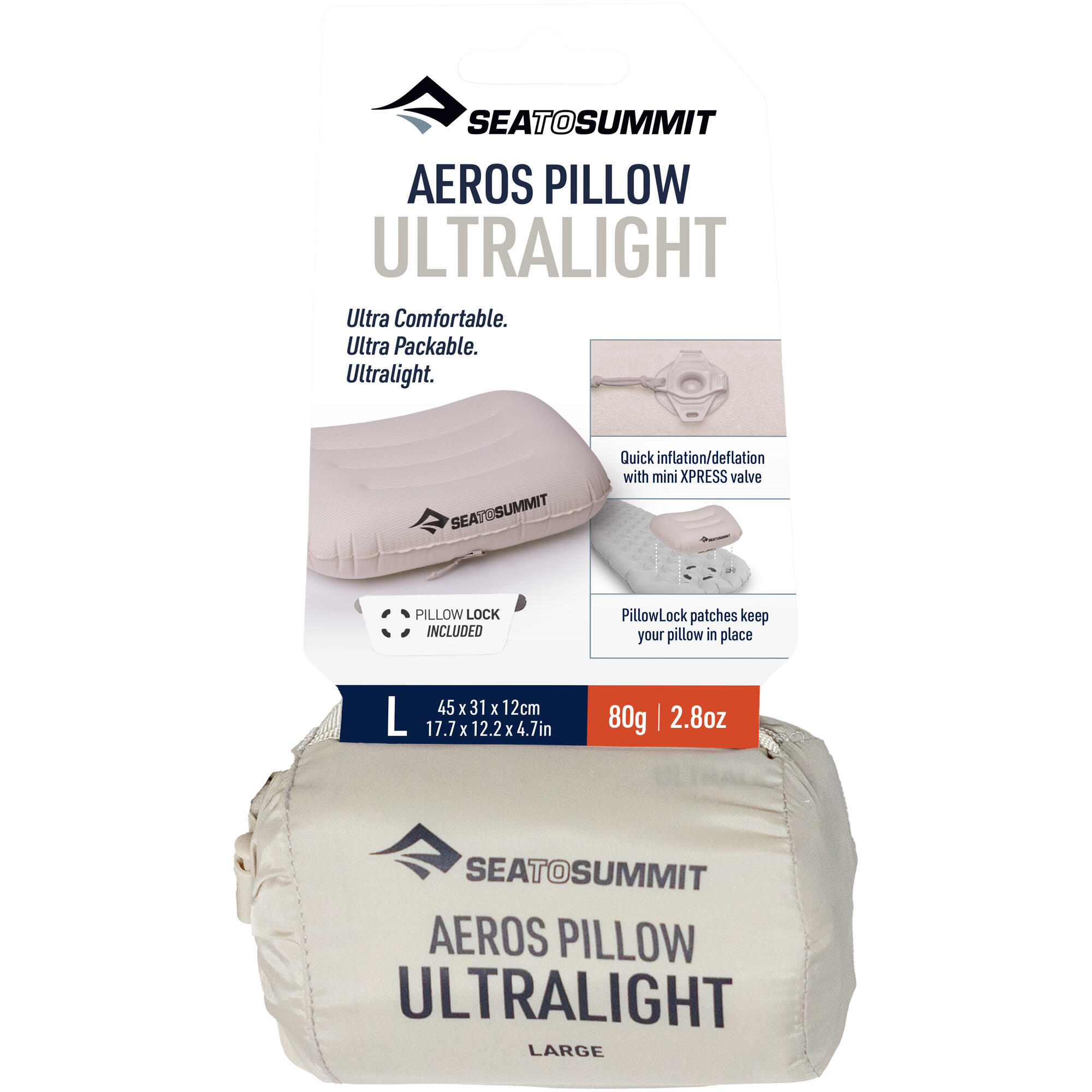 Almofada Sea to Summit Aeros Ultralight Large Moonstruck 4/4