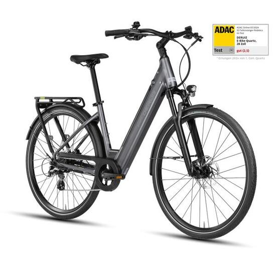 Quartz elektrische fiets 28" 250W koppelsensor 644Wh accu actieradius 161 km
