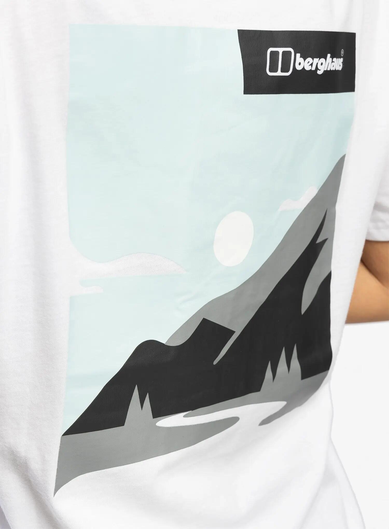 Koszulka bawełniana damska Berghaus Boyfriend Buttermere Ss Tee 6/6