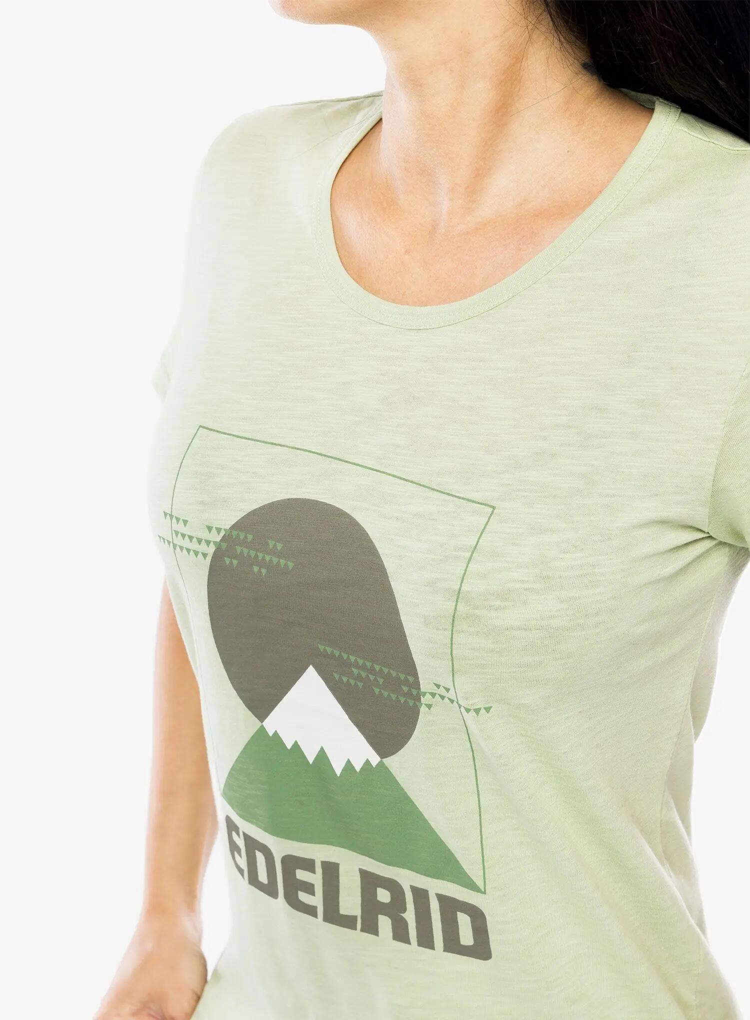 Koszulka bawełniana damska Edelrid Highball T-Shirt V 5/5