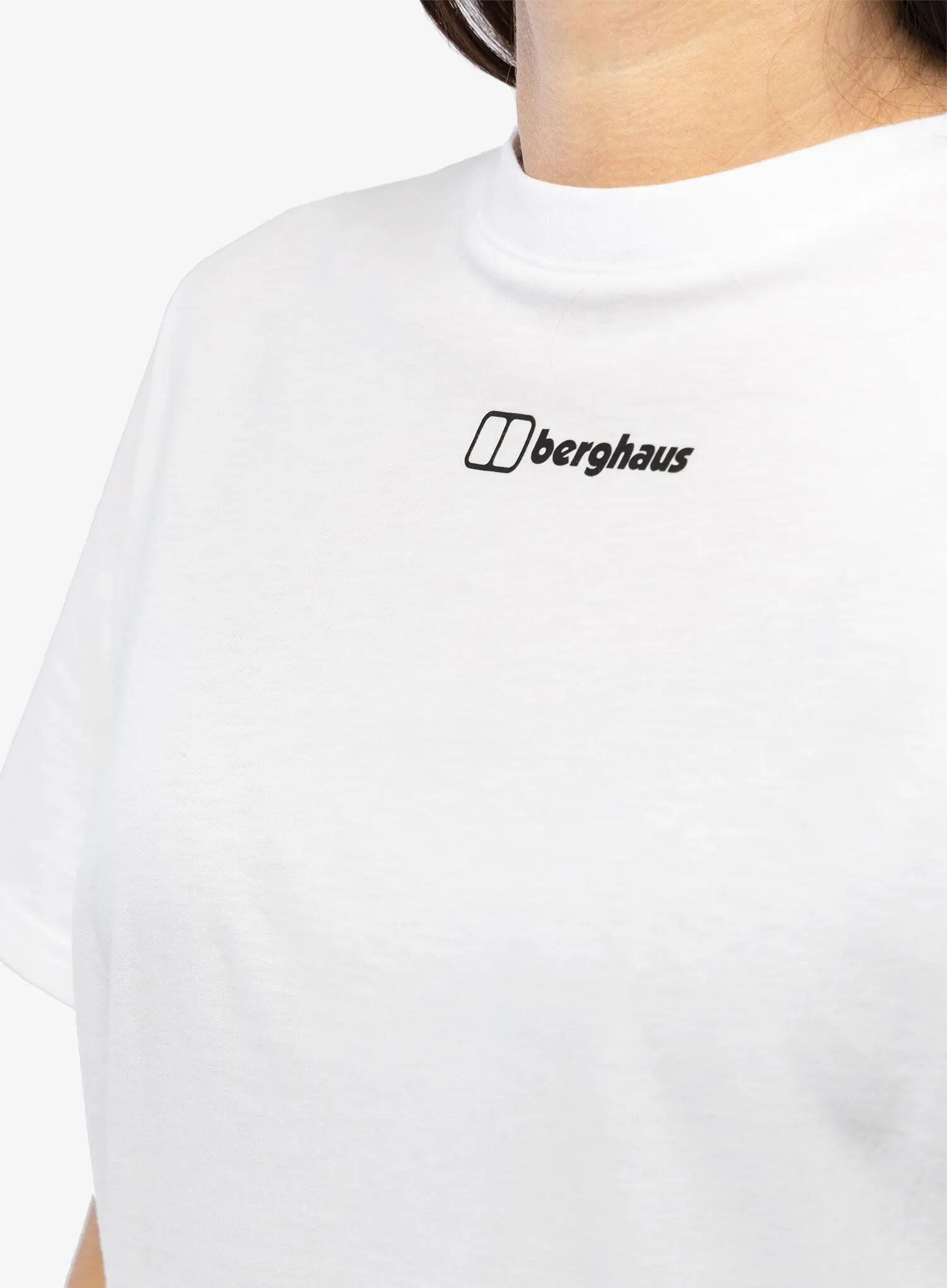 Koszulka bawełniana damska Berghaus Boyfriend Buttermere Ss Tee 5/6