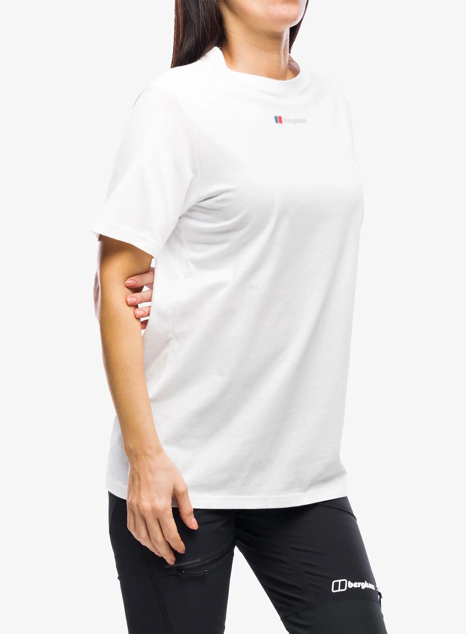 Koszulka bawełniana damska Berghaus Boyfriend Three Layers SS Tee 3/6