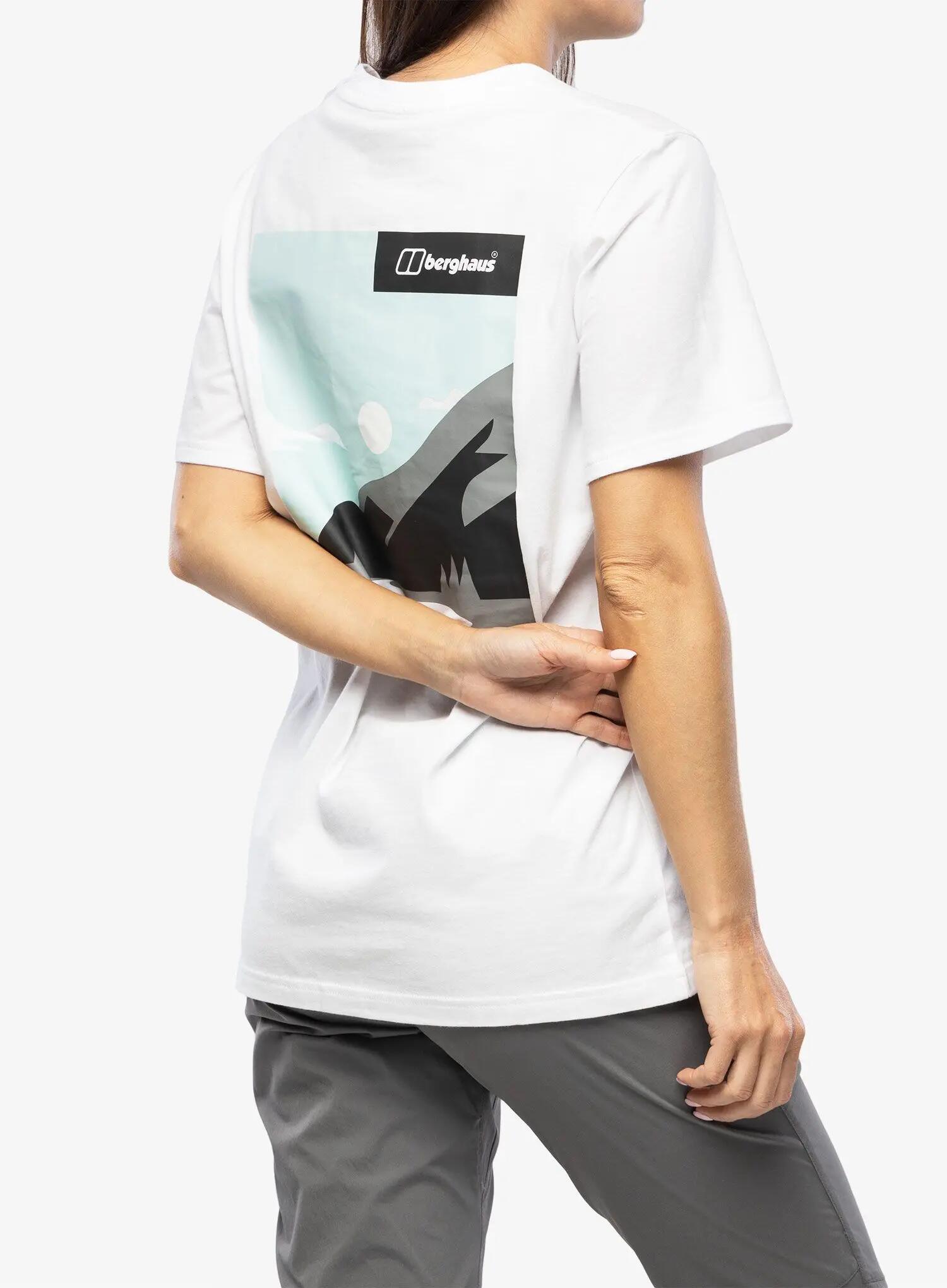 Koszulka bawełniana damska Berghaus Boyfriend Buttermere Ss Tee 4/6
