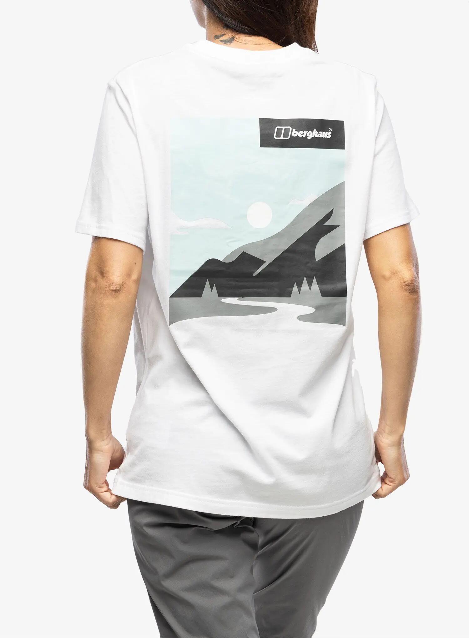 Koszulka bawełniana damska Berghaus Boyfriend Buttermere Ss Tee 2/6