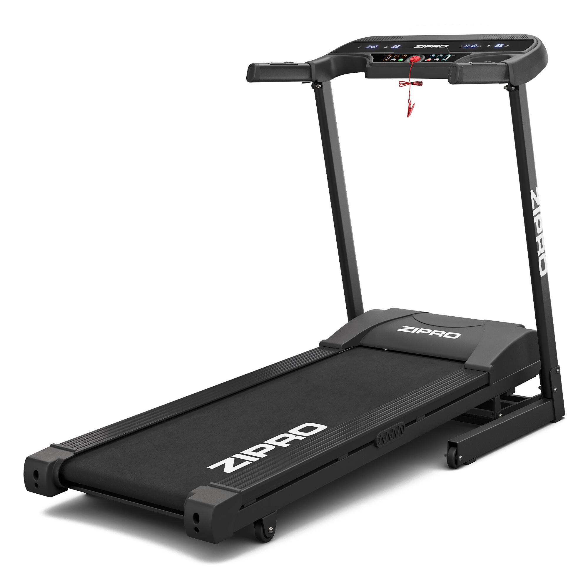 Passadeira de corrida Zipro Pulse 120×42 cm 12 km/h, LED, inclinação motorizada 8/16