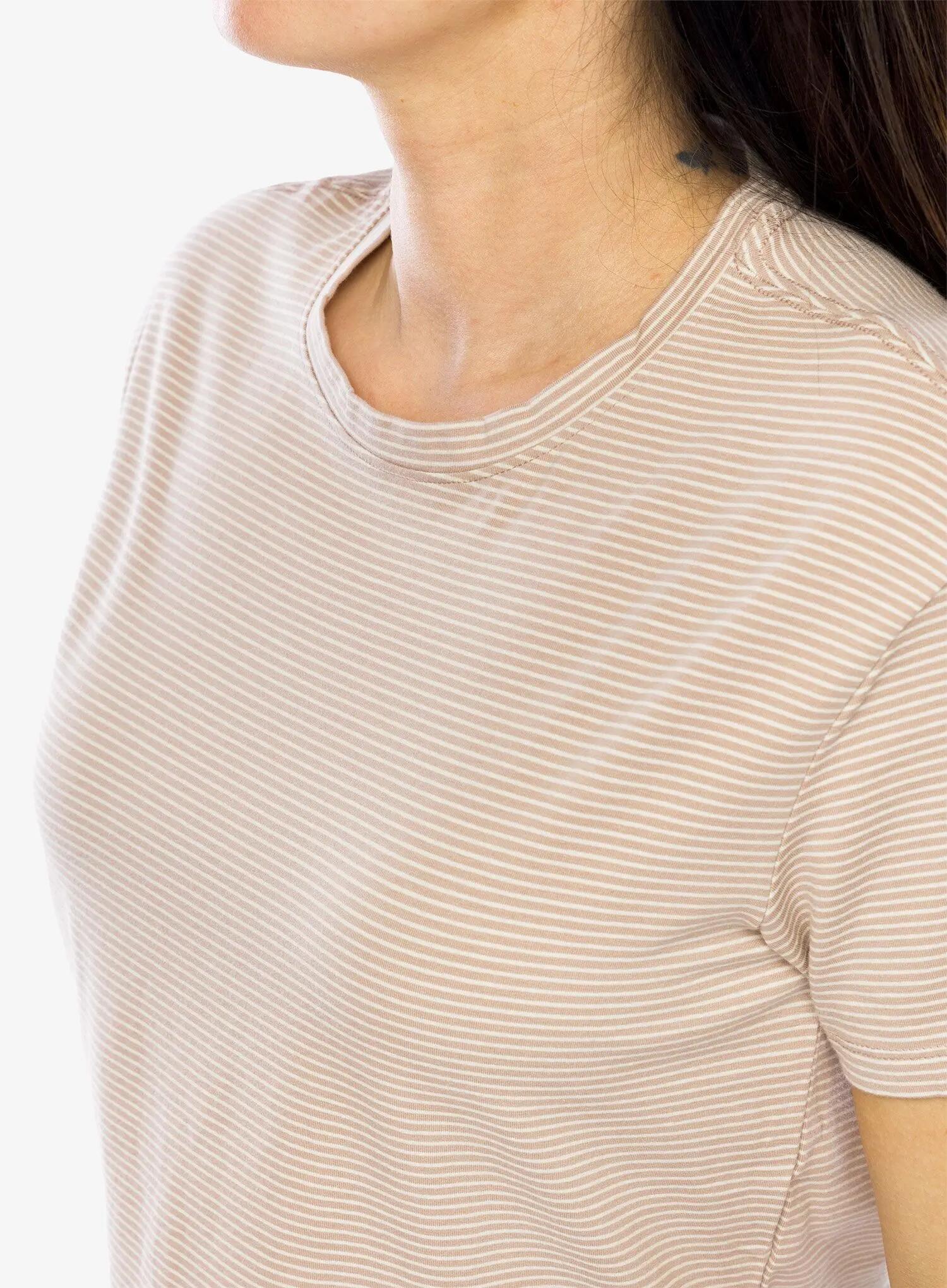 Koszulka bawełniana damska Black Diamond BD Stripe SS Tee 5/5