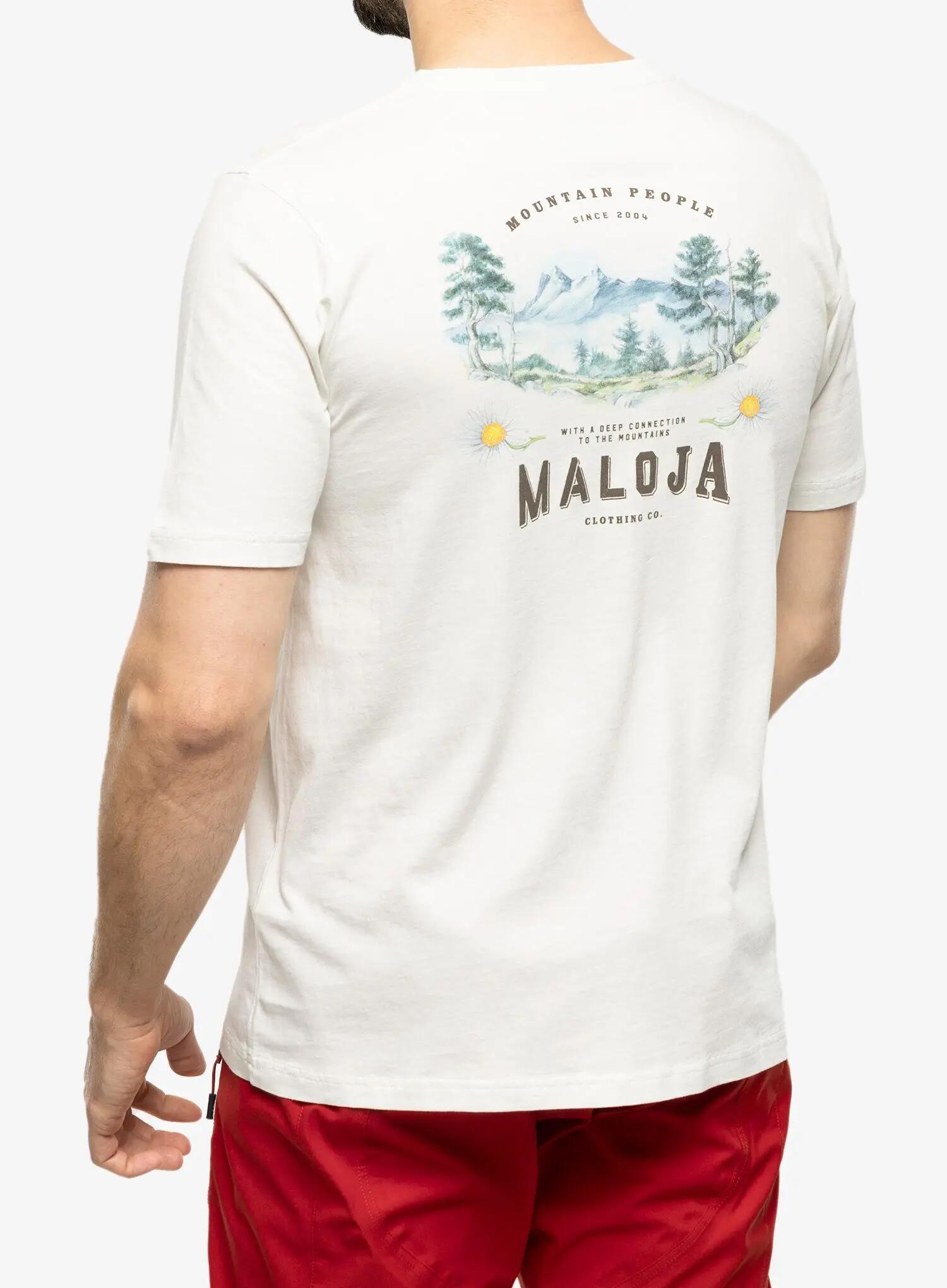 Koszulka bawełniana Maloja Brandhorn 4/7