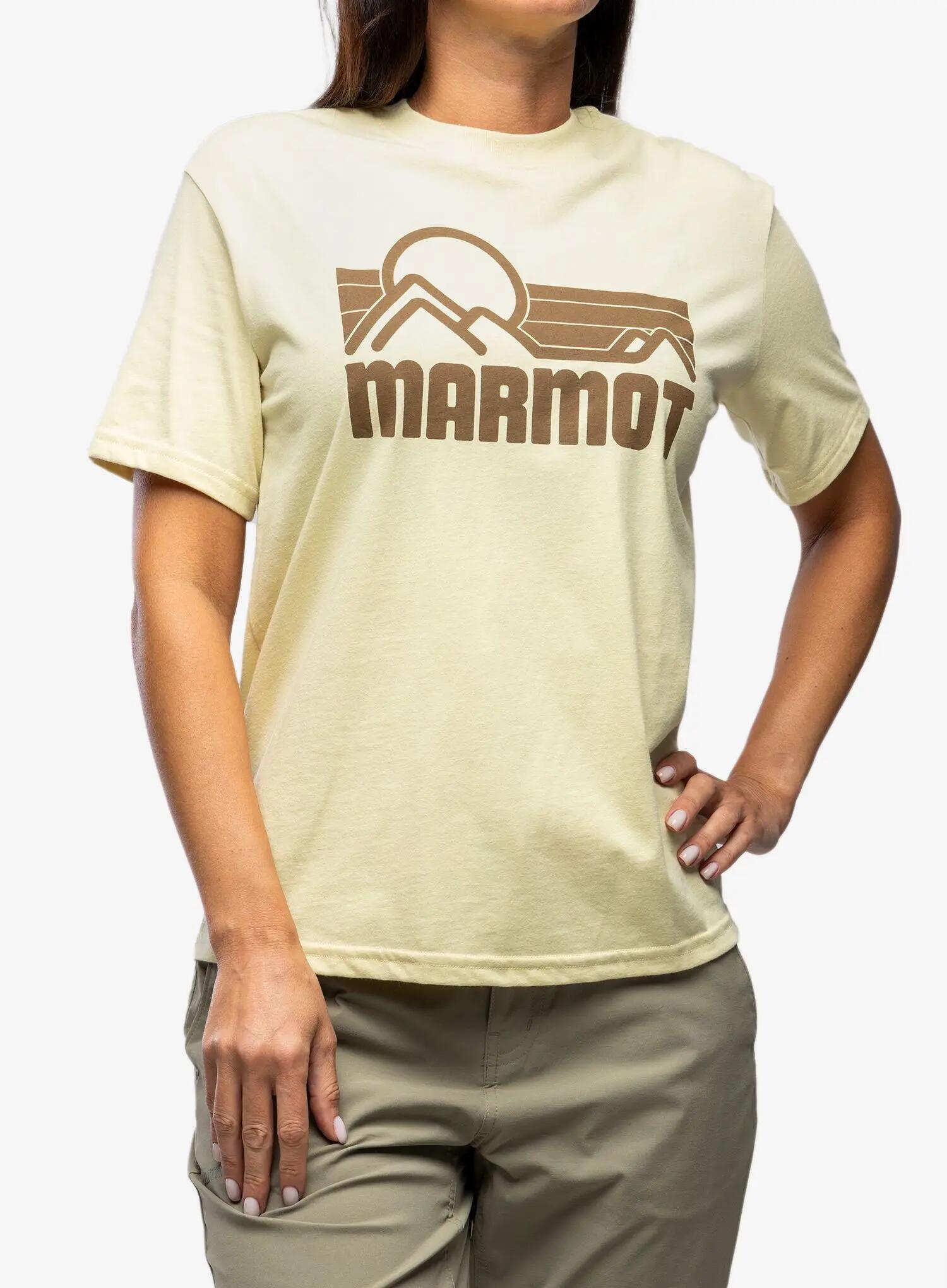 Koszulka bawełniana damska Marmot Coastal Tee SS 3/5