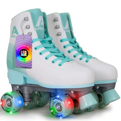 Apollo disco roller classic – verstelbare retro rolschaatsen voor jong & oud