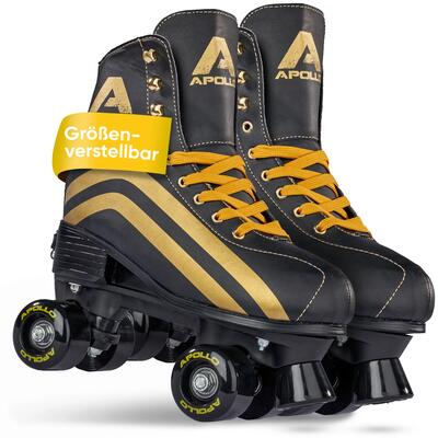 Apollo disco roller classic – verstelbare retro rolschaatsen voor jong & oud