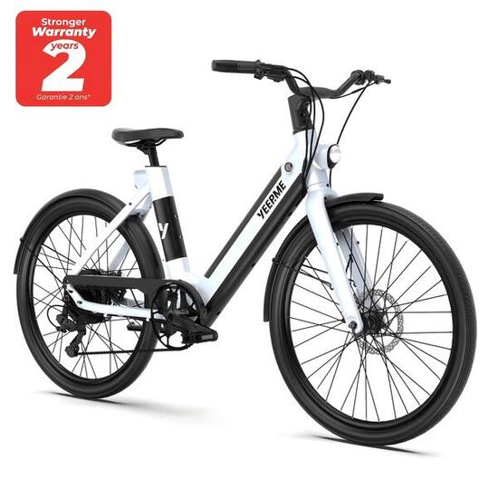 Velo ville electrique 26" 250W 345Wh 60km 7 vitesses DAY PLUS 2 cadre bas