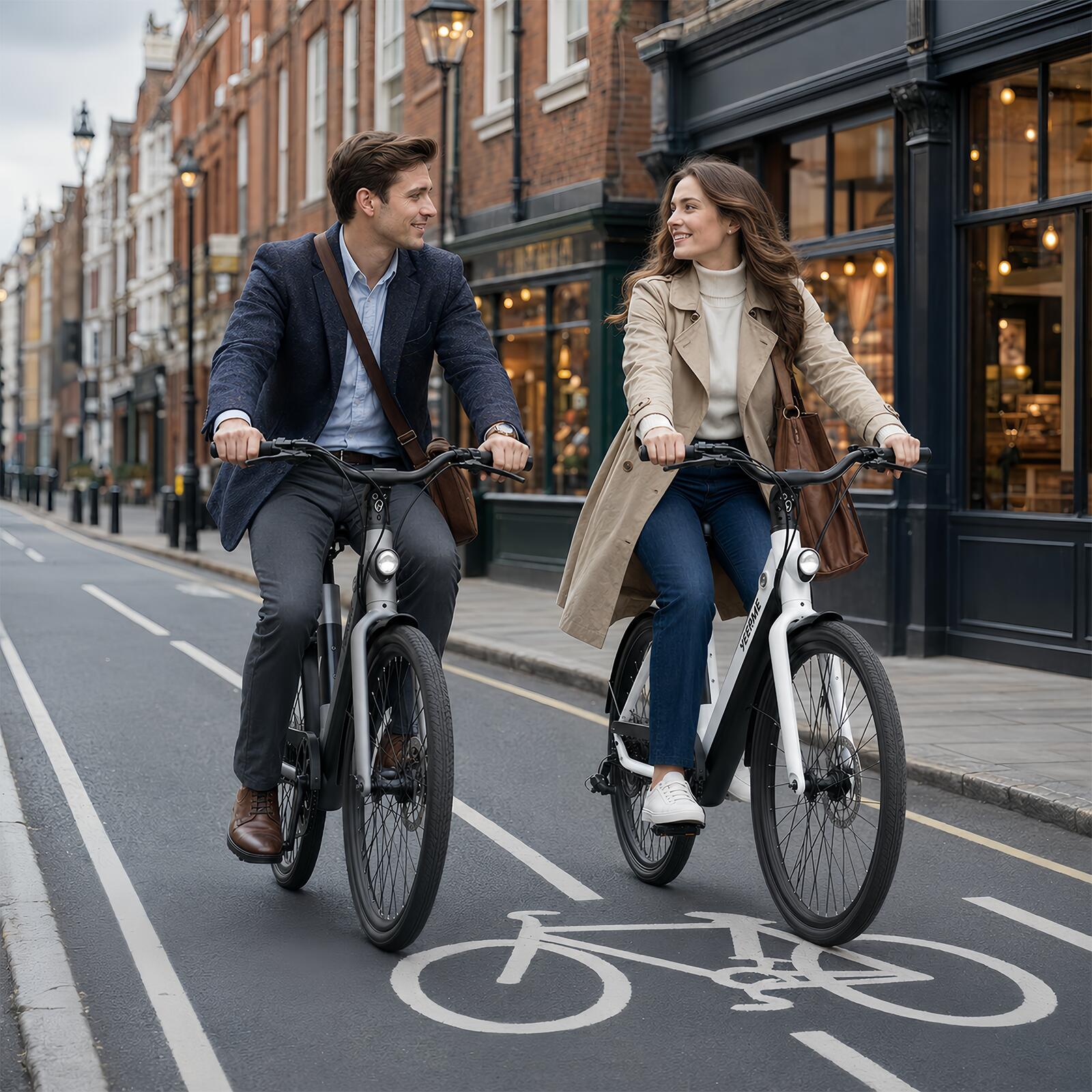 Bicicletta elettrica 26" 250W 345Wh 60 Km 7 velocità DAY PLUS 2 telaio basso 7/8