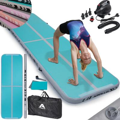 Air mat pro luchtmat – airtrack voor gymnastiek, yoga & training, 3–4 m