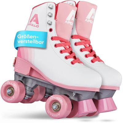 Apollo disco roller classic – verstelbare retro rolschaatsen voor jong & oud