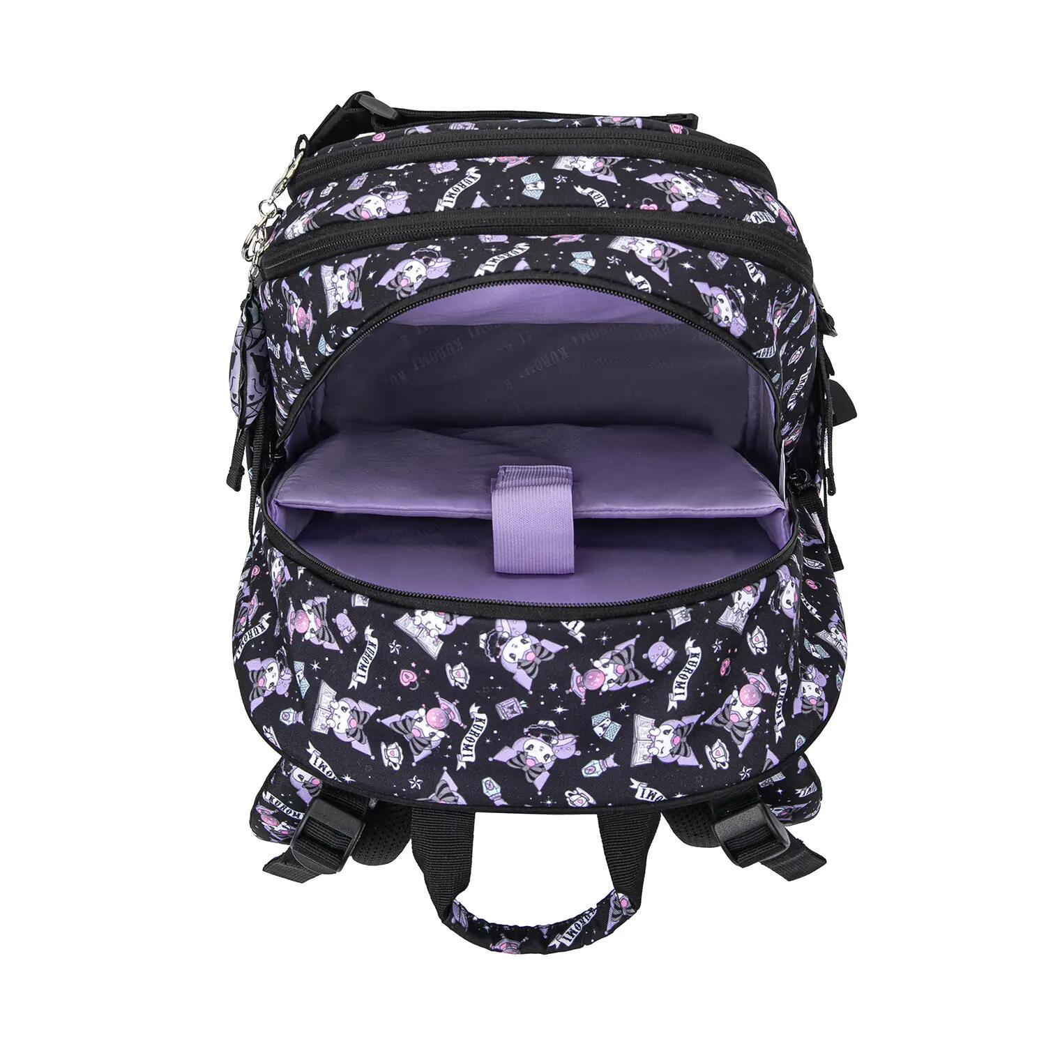 Schulrucksack Skate Kuromi Black 5/7