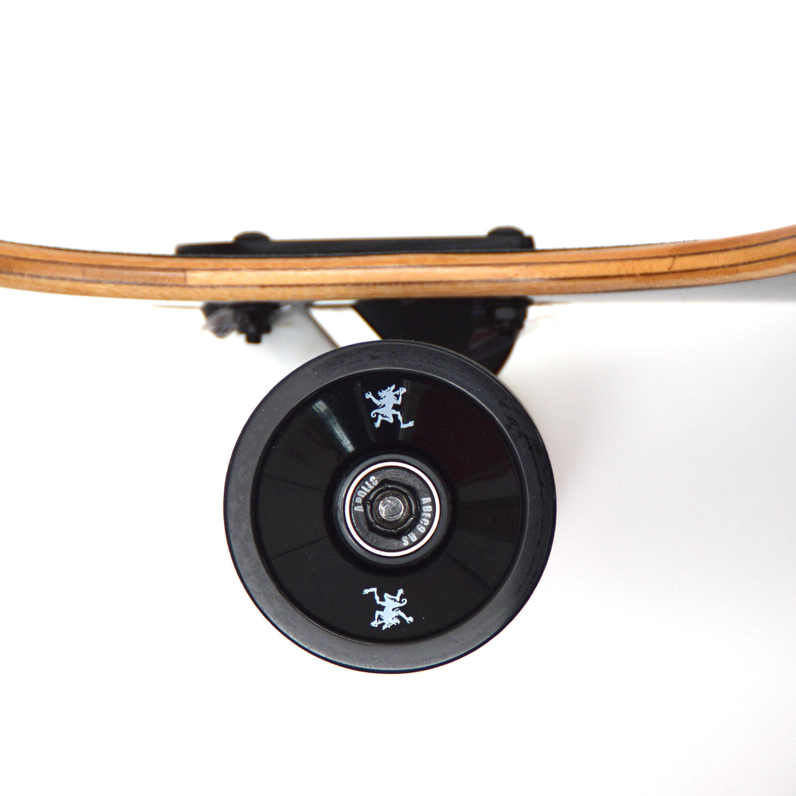 Longboards Twin Tip DT de fibra de vidrio, extremadamente ligeros y estables 3/6