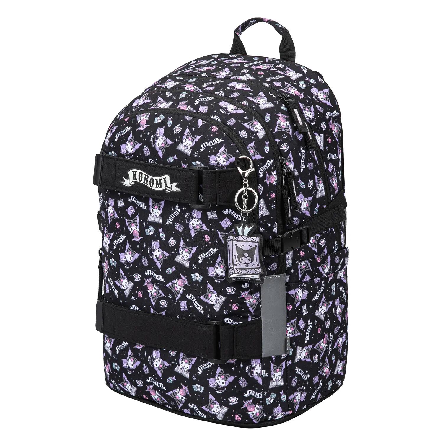 Schulrucksack Skate Kuromi Black 2/7
