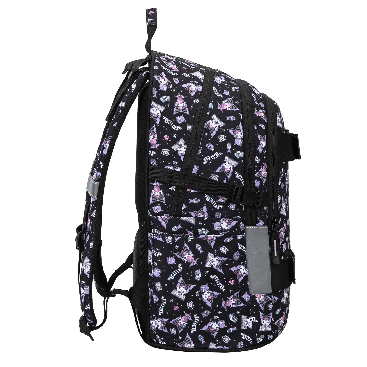 Schulrucksack Skate Kuromi Black 3/7