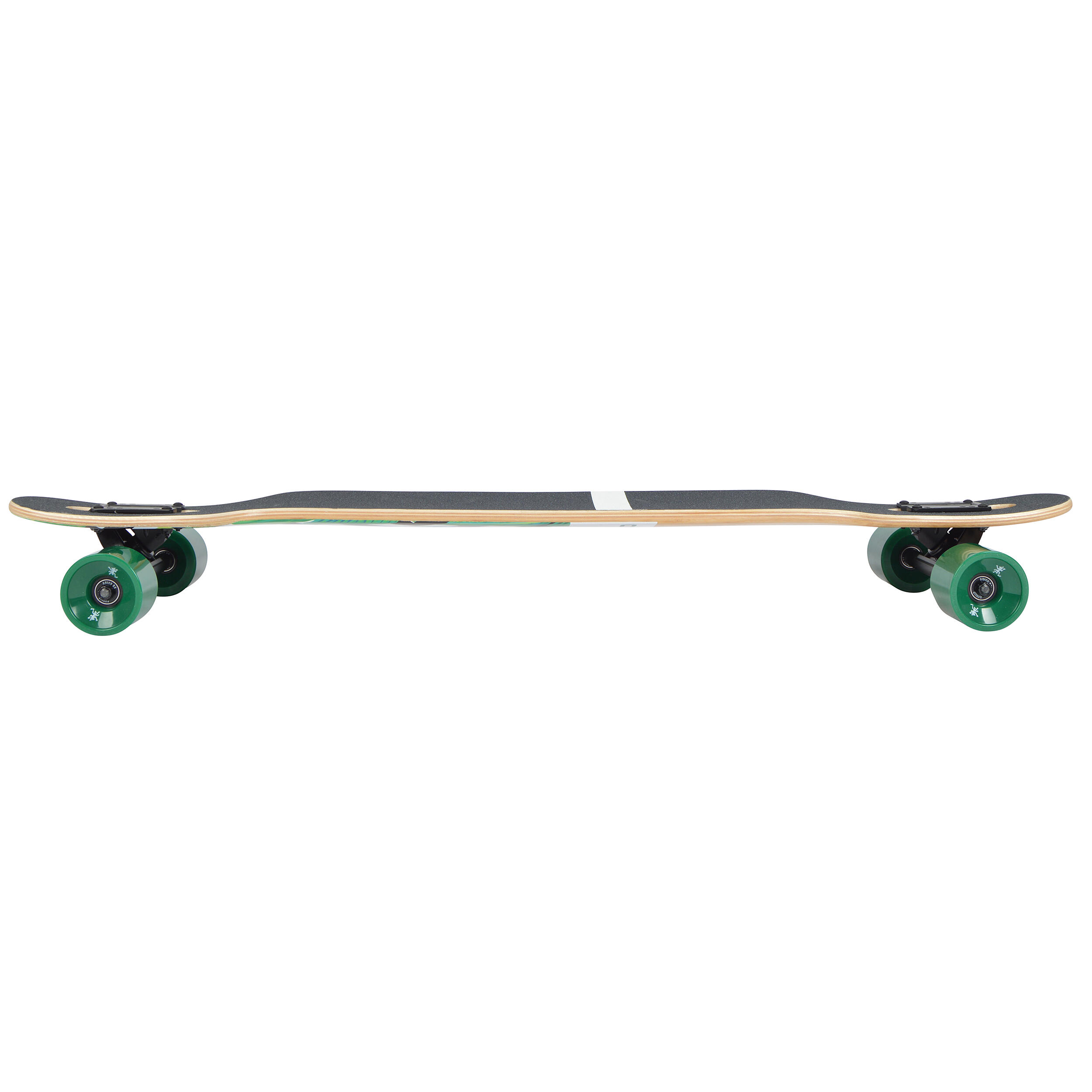 Longboard 39" Edición Especial, ABEC Alta Velocidad, Drop-Through Freeride 4/7