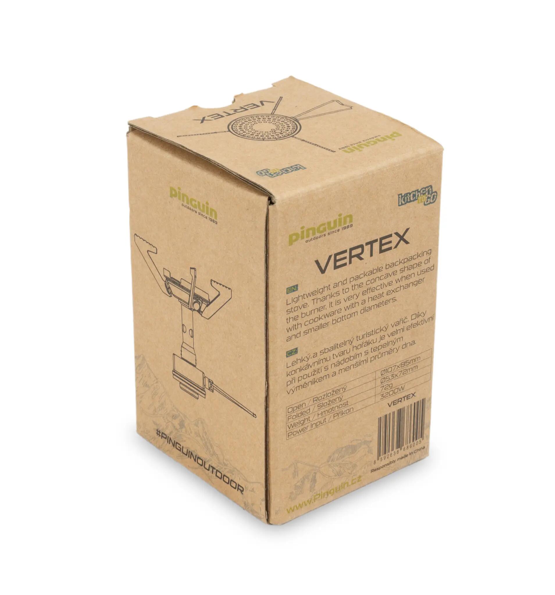 Unisex - kemping - lehký, výkonný vařič - Vertex 7/7