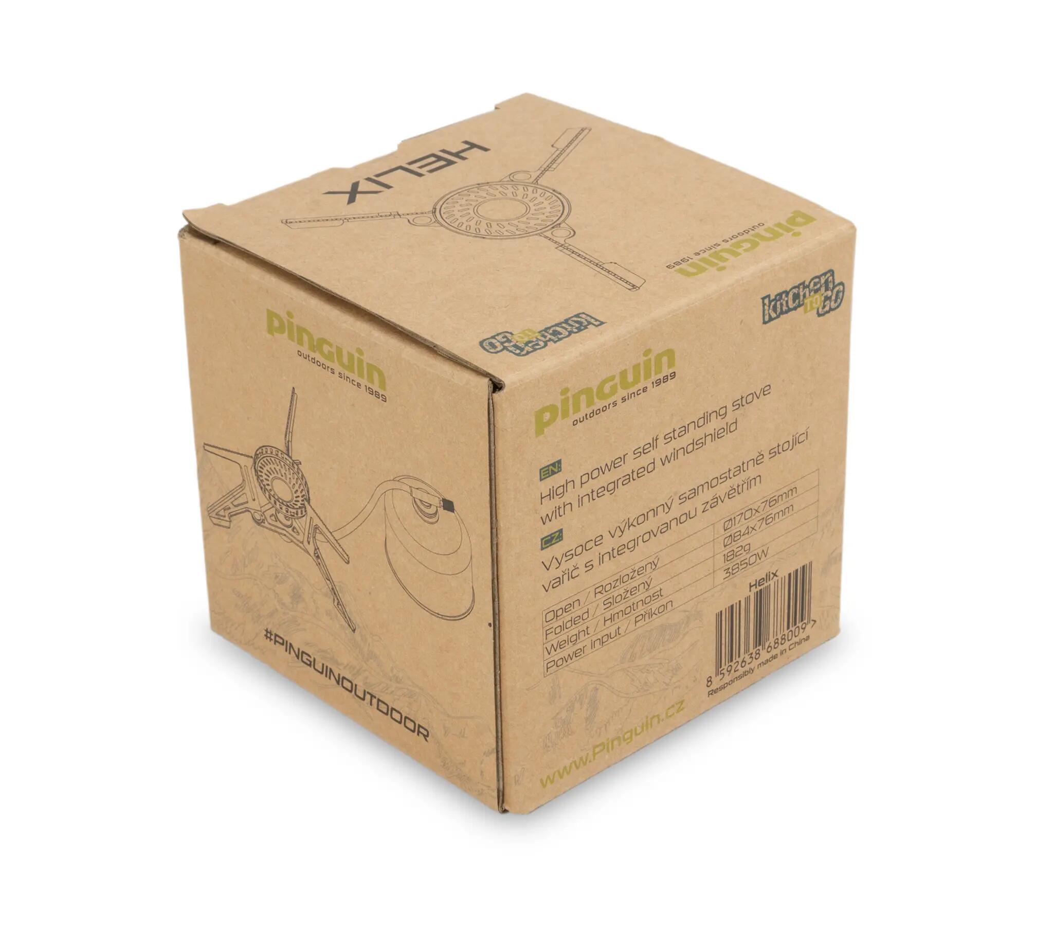 Kemping - vaření - stabilní, výkonný plynový vařič - Vařič Helix 7/7