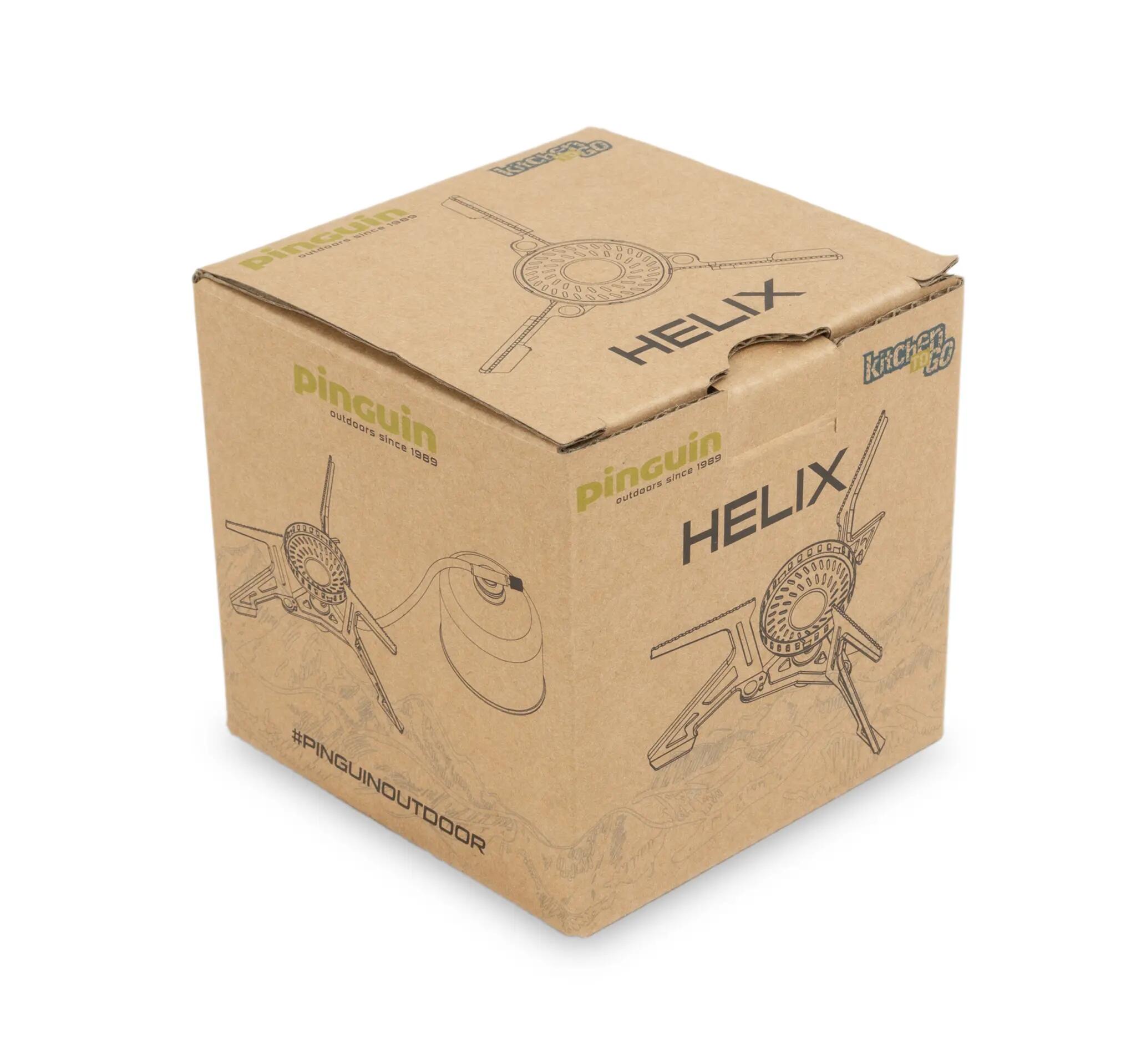 Kemping - vaření - stabilní, výkonný plynový vařič - Vařič Helix 6/7