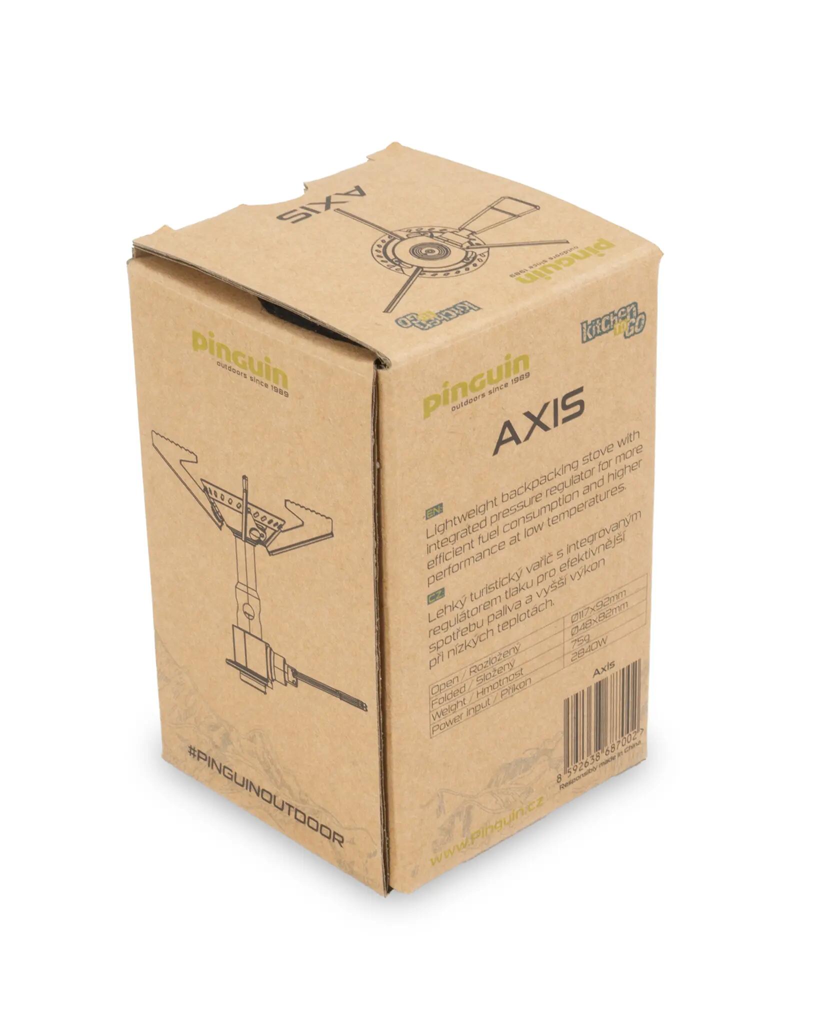 Unisex - kemping - lehký, výkonný vařič - Vařič Axis 6/7