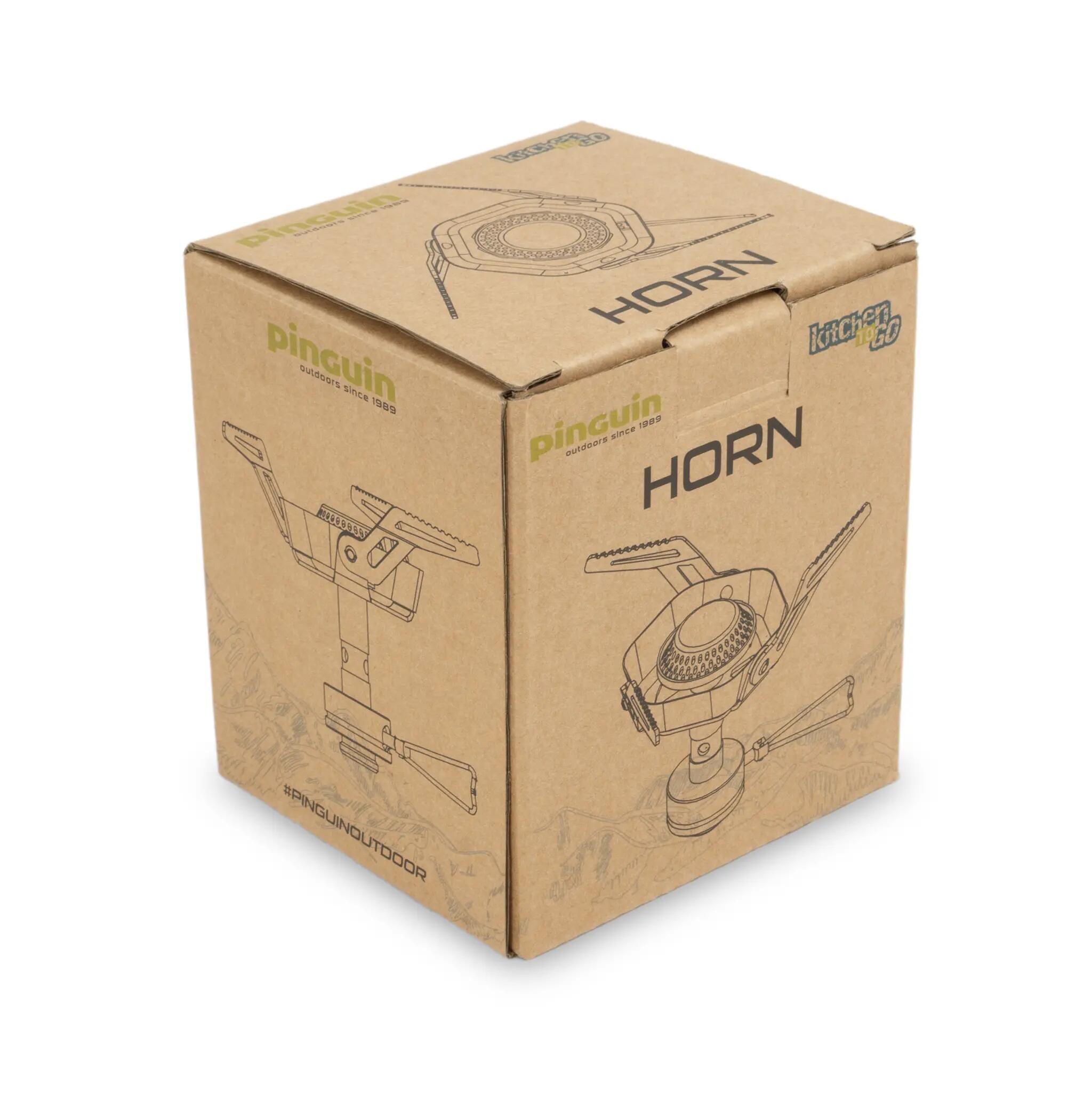 Unisex - kempování - výkonný, lehký vařič - vařič Horn 6/7