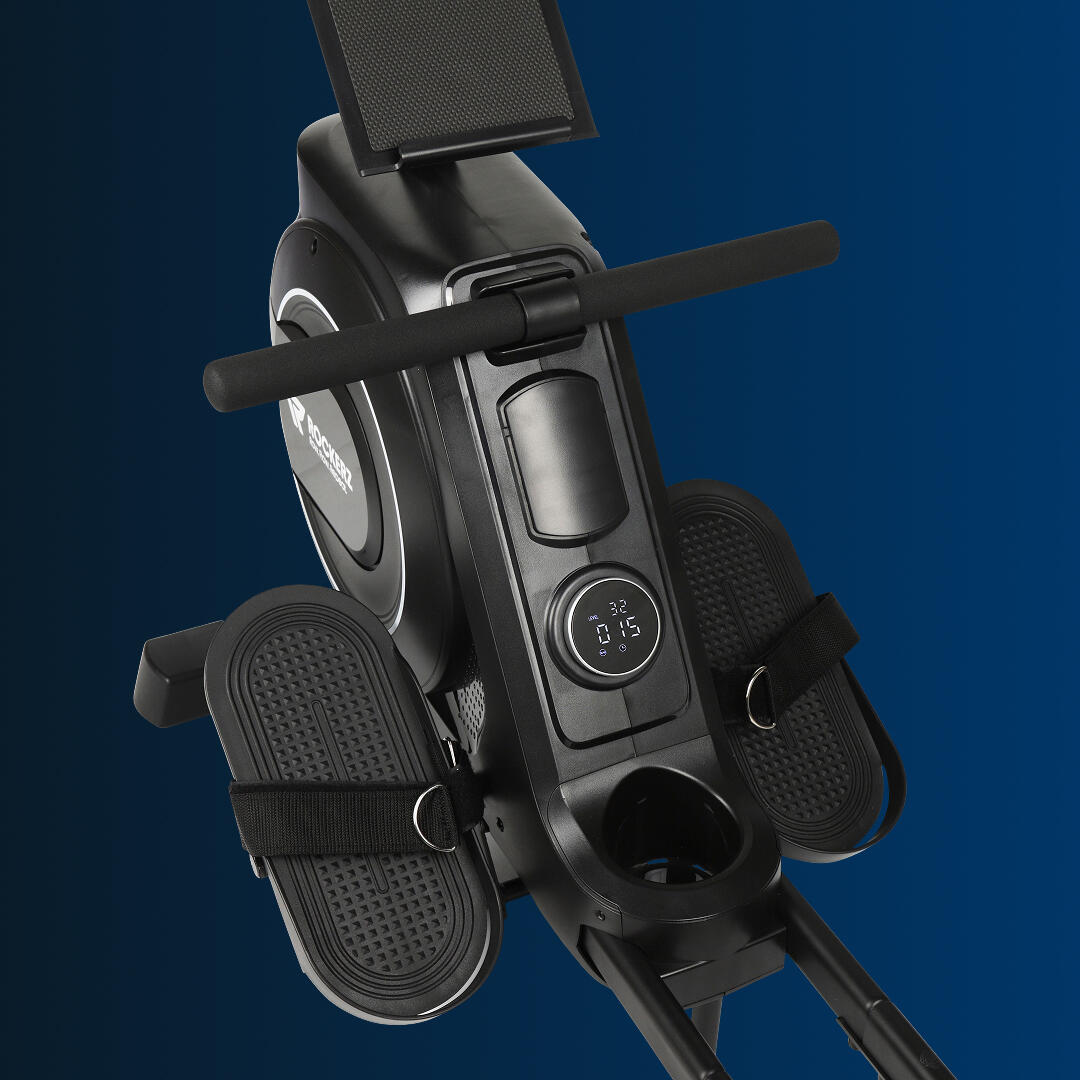 Entrenador de remo - Máquina de remo con aplicación y Bluetooth - Color: Negro 7/15