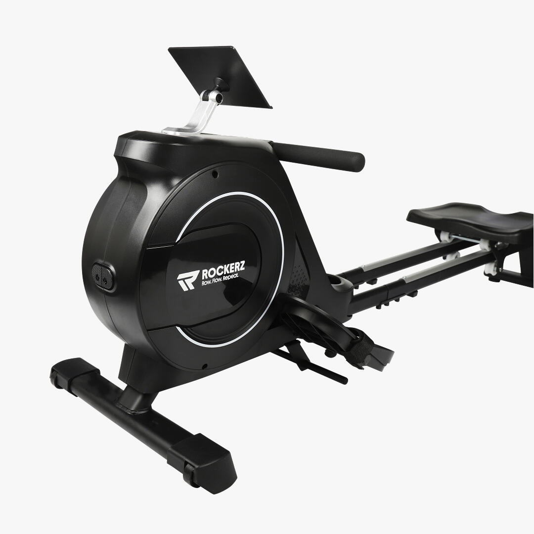 Entrenador de remo - Máquina de remo con aplicación y Bluetooth - Color: Negro 4/15