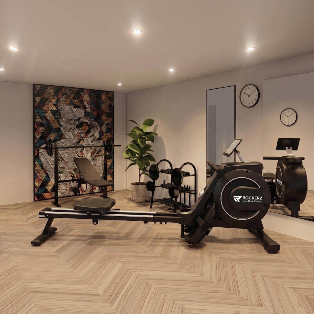 Entrenador de remo - Máquina de remo con aplicación y Bluetooth - Color: Negro 15/15