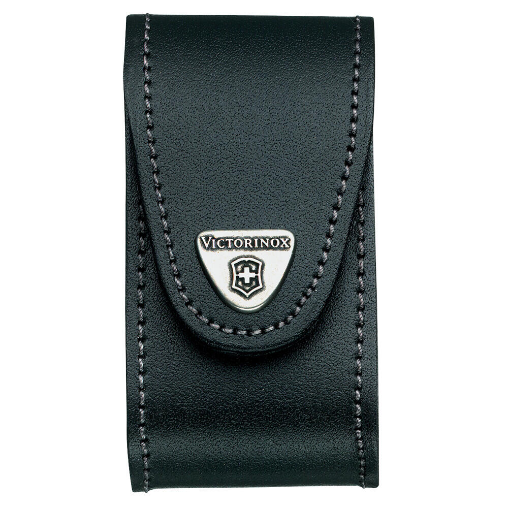 VICTORINOX Pouzdro na kapesní nůž 91 mm 5-8 želízek, kožené, černé