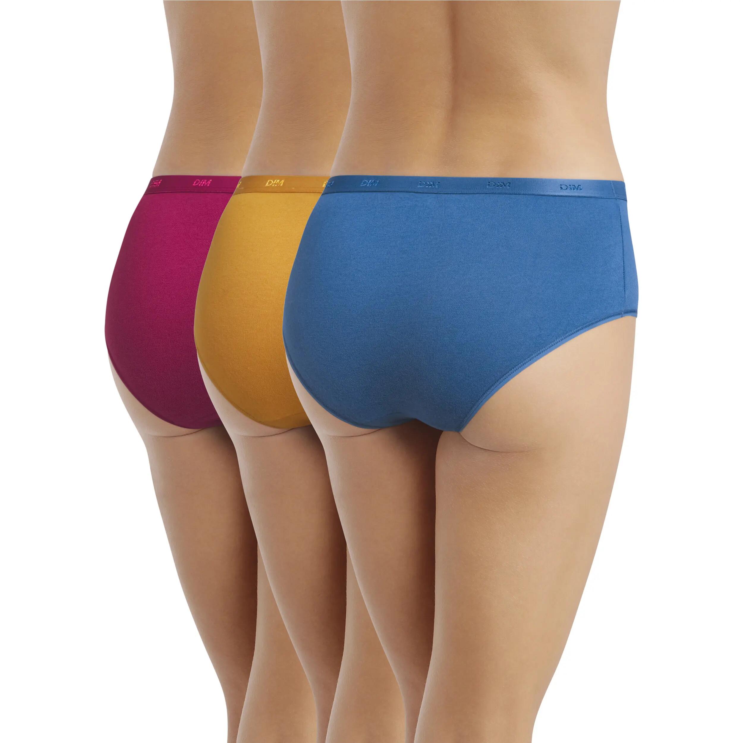 Lot de 3 Boxers femme Les Pockets Coton 2/3