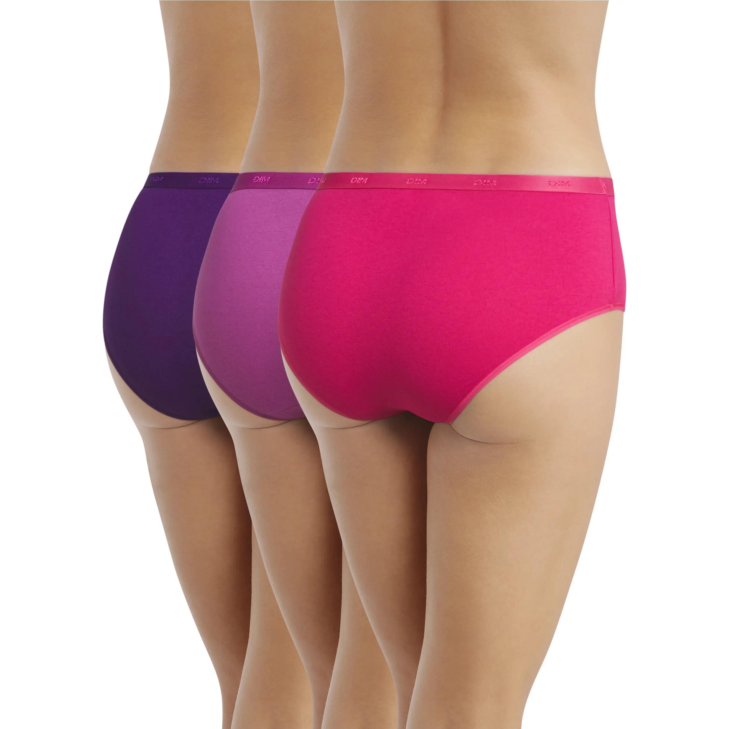 Lot de 3 Boxers femme Les Pockets Coton 2/3