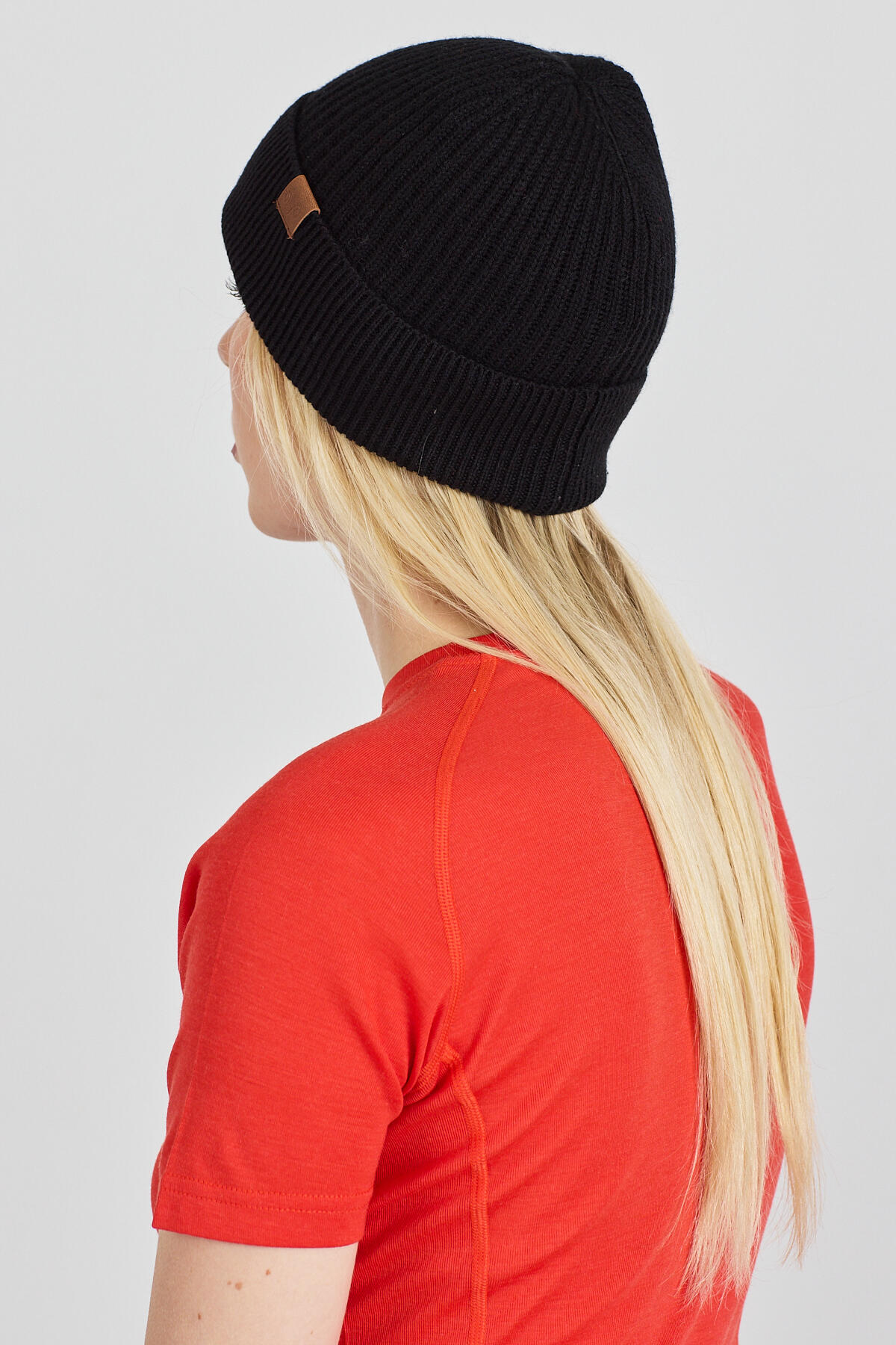 Czapka zimowa 100% wełna merino - Icewall (250 g/m²) Czarny 3/3