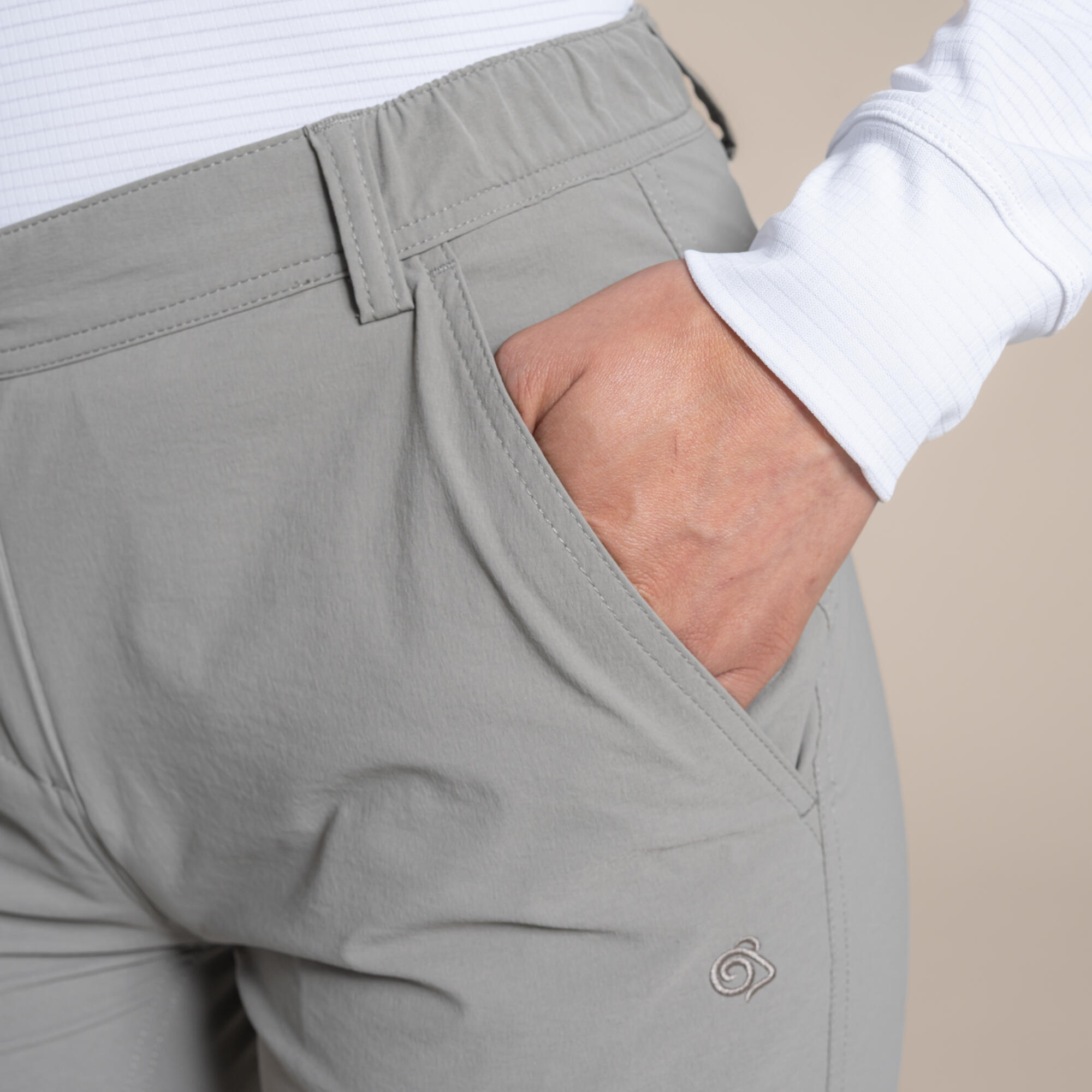 Dames NosiLife Rif Stretch Cargo Broek 6/10