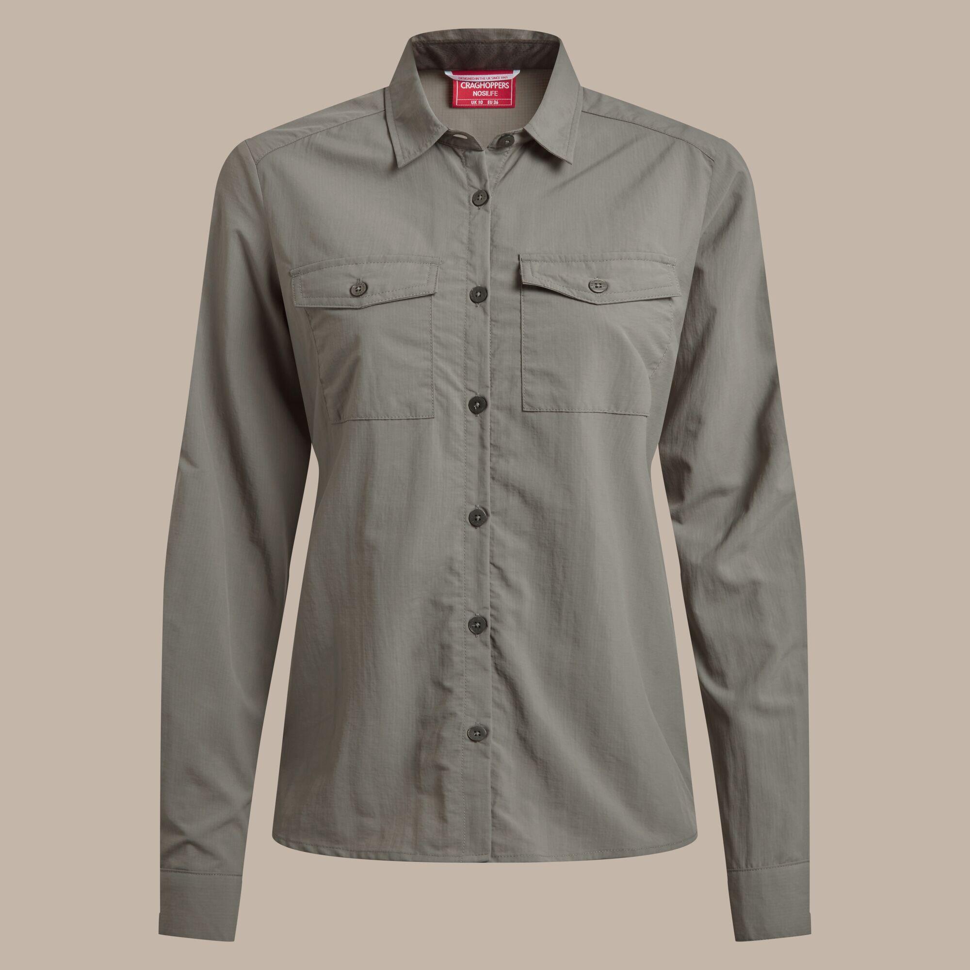 Koszula przeciw komarom damska Craghoppers NosiLife Loukkos Long Sleeved Shirt 6/6