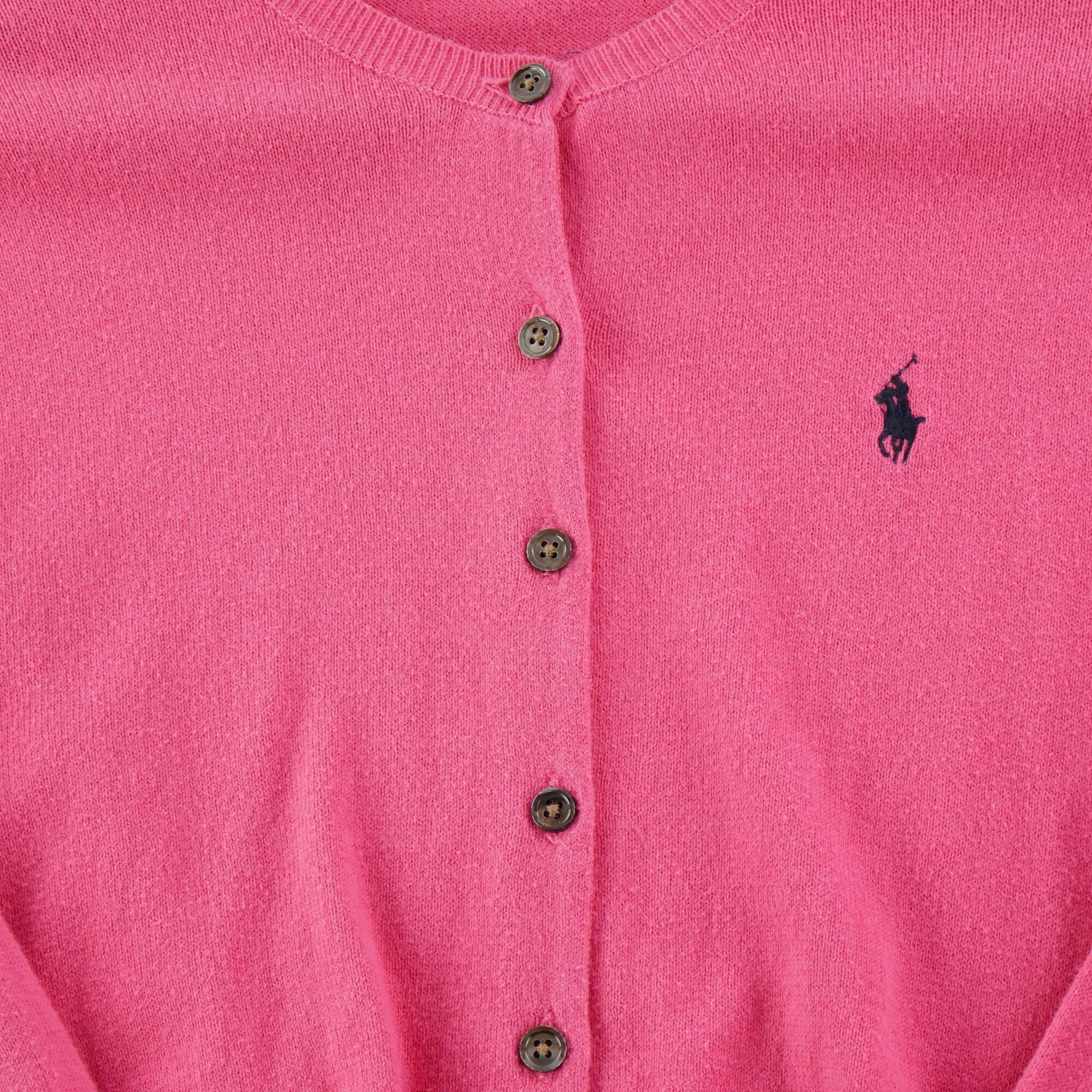 Second hand - Gilets donna rosa Polo Ralph Lauren - Stato eccellente 3/6