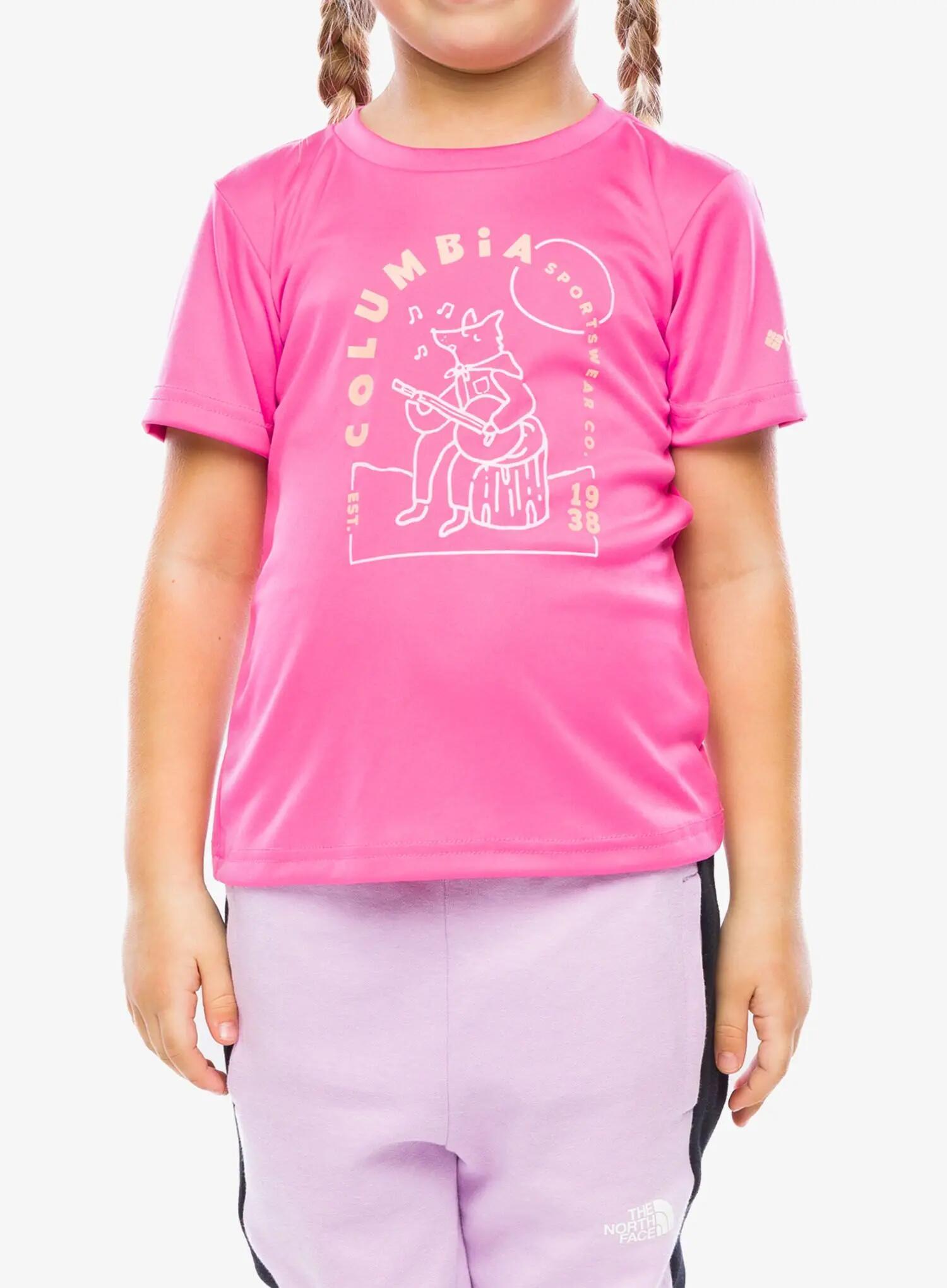 Koszulka dziewczęca Columbia Mirror Creek Short Sleeve Graphic Shirt 3/7