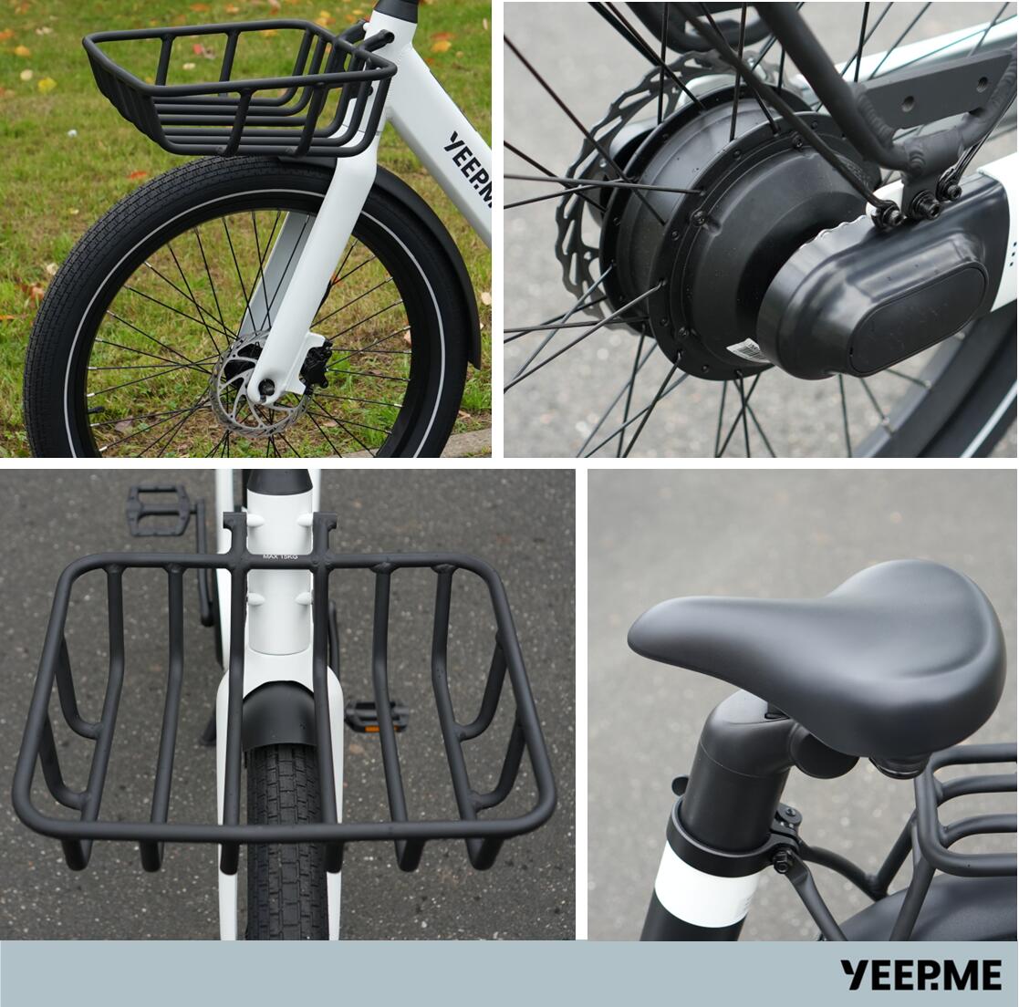 E-Bike Cargo 24" Breitreifen 250W 55Nm 70Km 360Wh Automatik DAY COMPACT grau 5/5