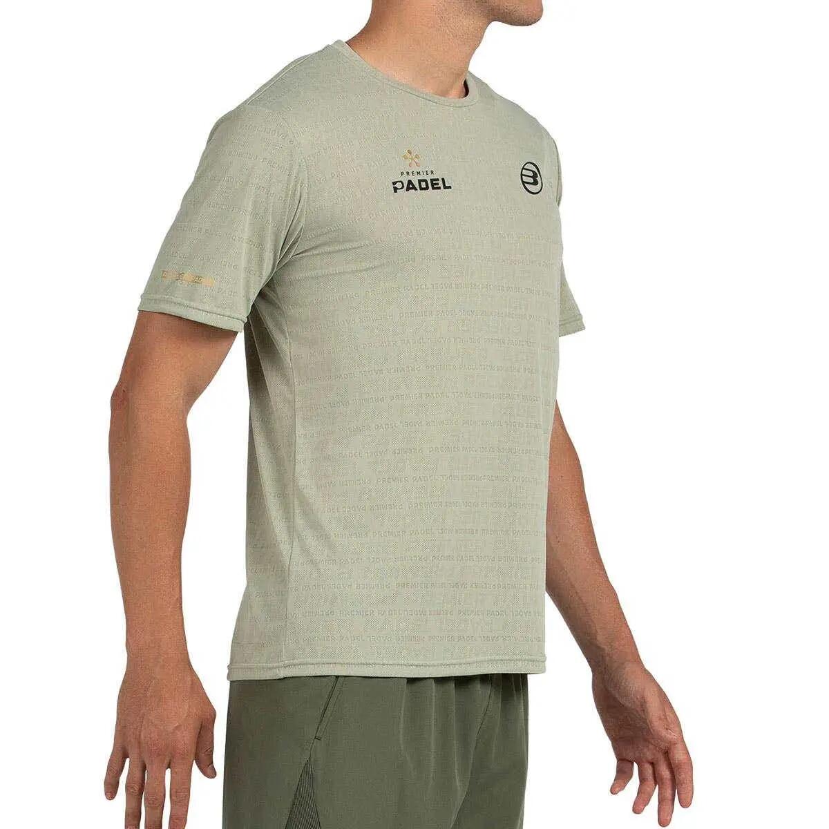 CAMISETA BULLPADEL PRILEP 813 ECUALIPTO XXL 3/4