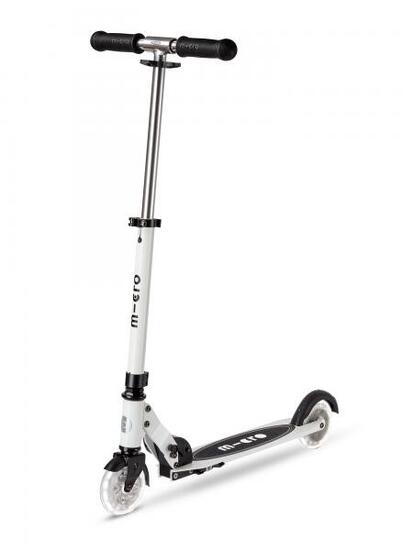 Micro Sprite Glow LED-Scooter in Weiß