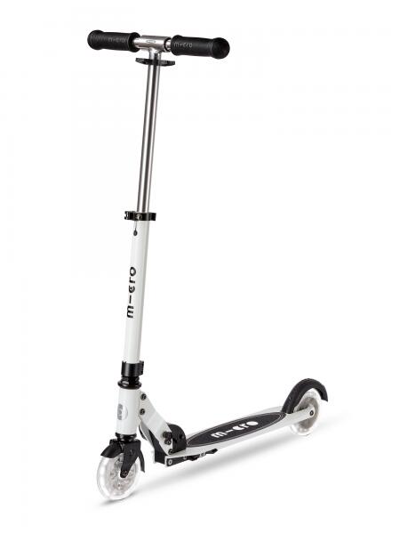 Micro Sprite Glow LED-Scooter in Weiß