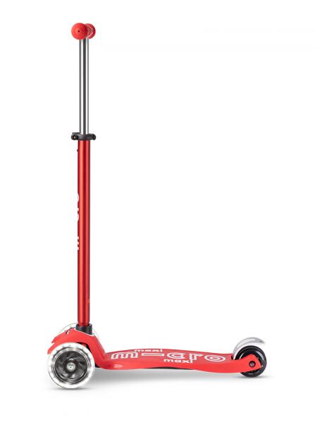 Monopattino Maxi Micro Deluxe LED rosso 5/5