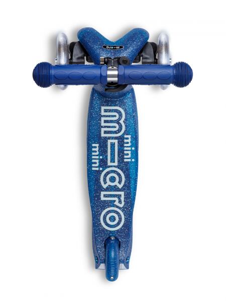 Trottinette Micro Mobility à trois roues Bleu Glitter LED MMD219 6/7
